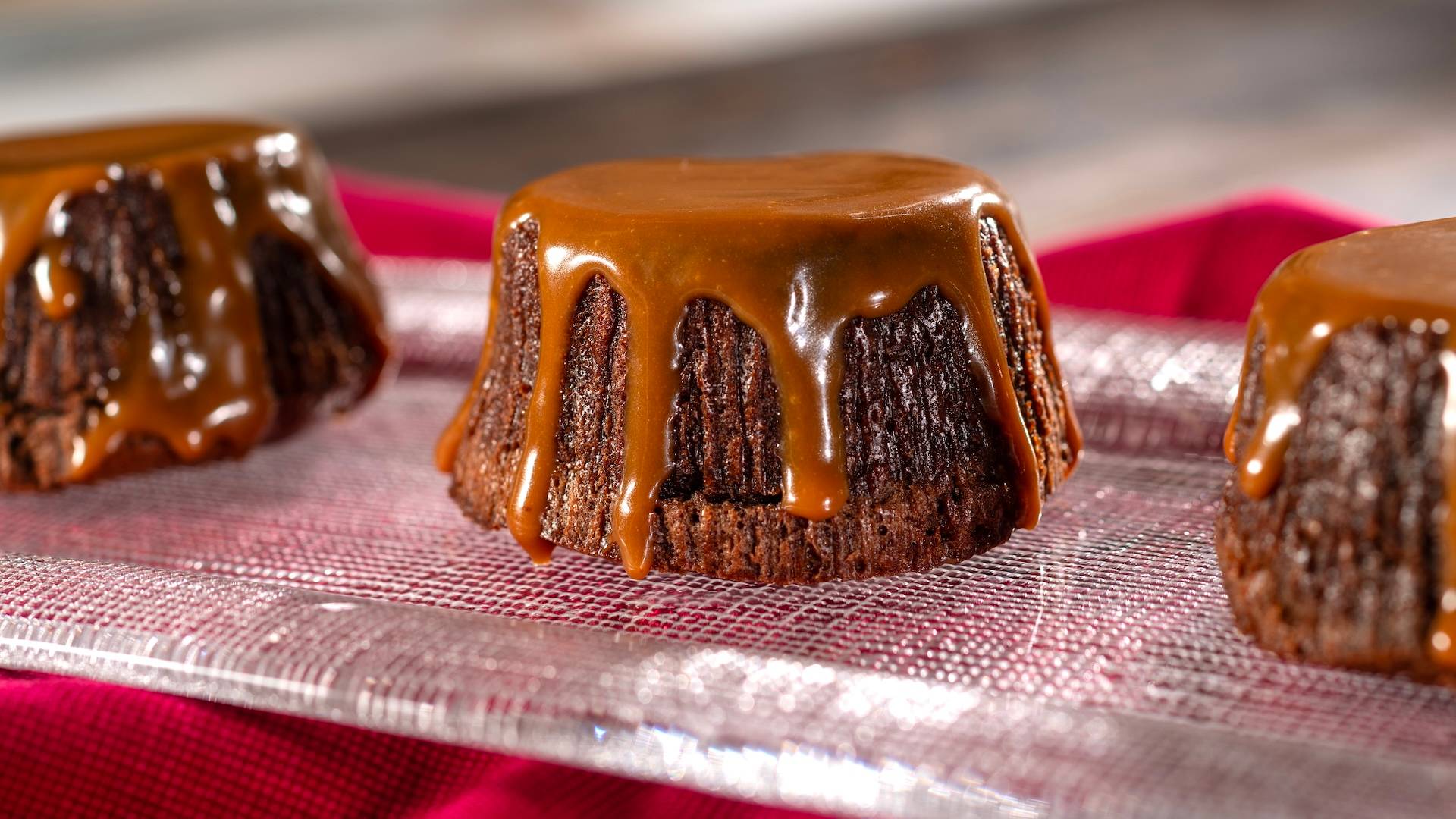 Freshly Baked Chocolate Pudding Cake