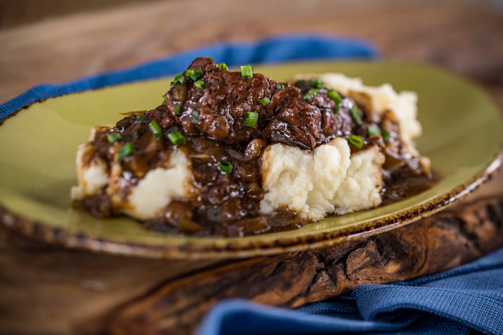 Beer-braised Beef