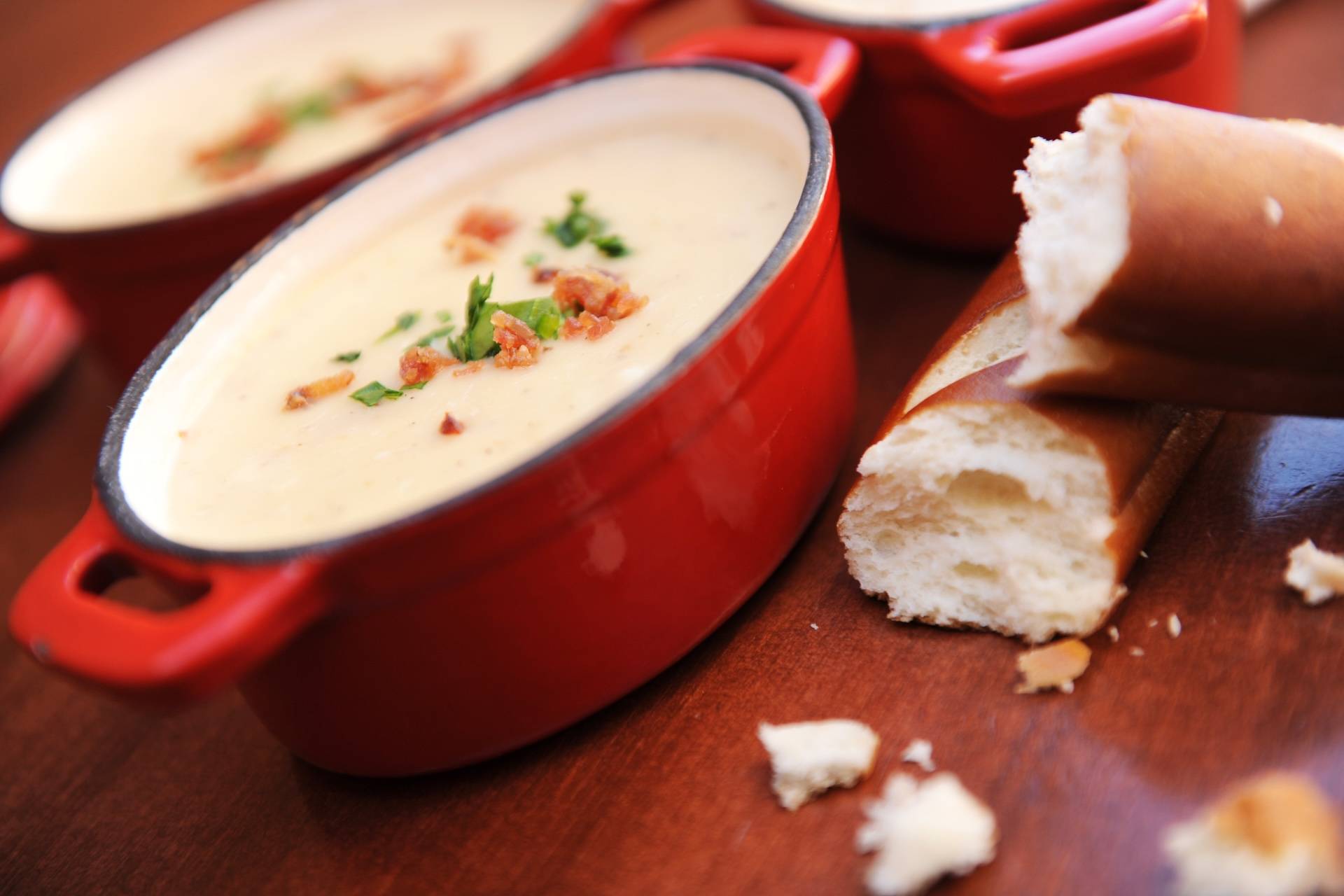 Cheddar and Bacon Soup