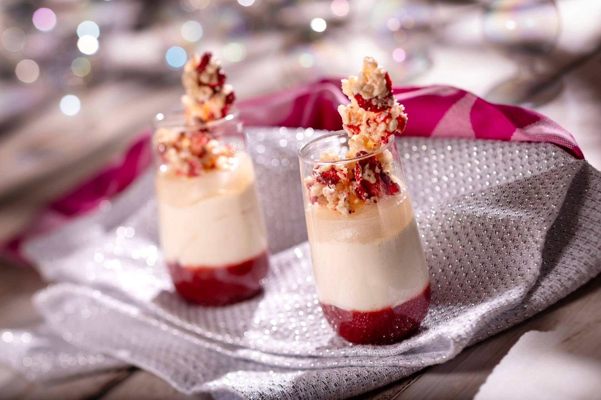 Strawberry Champagne Trifle