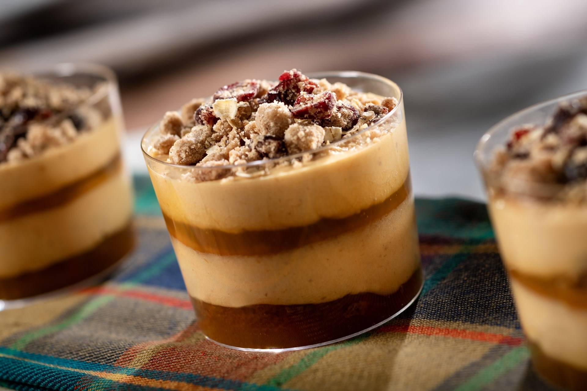 Pumpkin Cheesecake Mousse Trifle