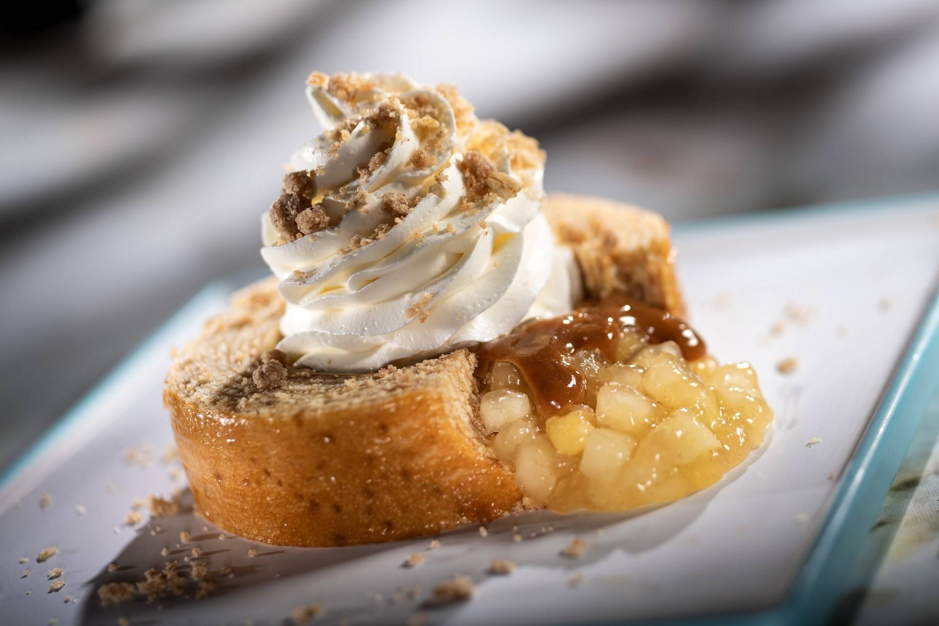 Caramel Apple Cheesecake Baumkuchen
