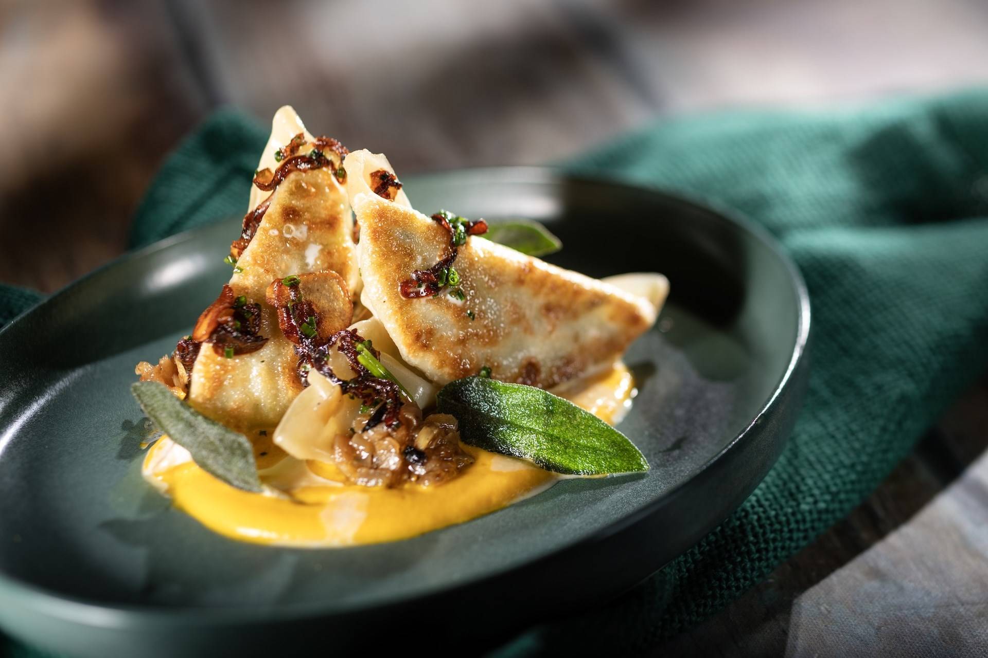 Edamame Dumplings