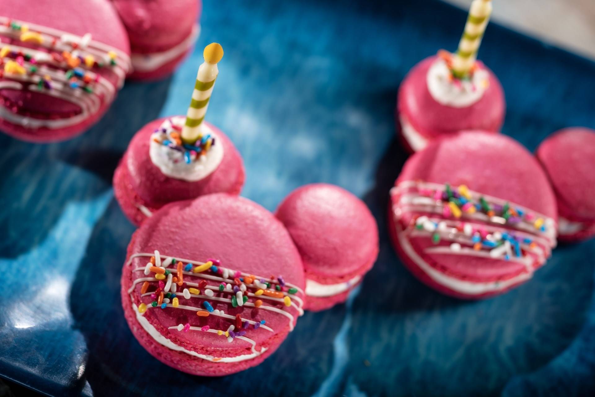 Mickey Shaped Celebration Macaron New
