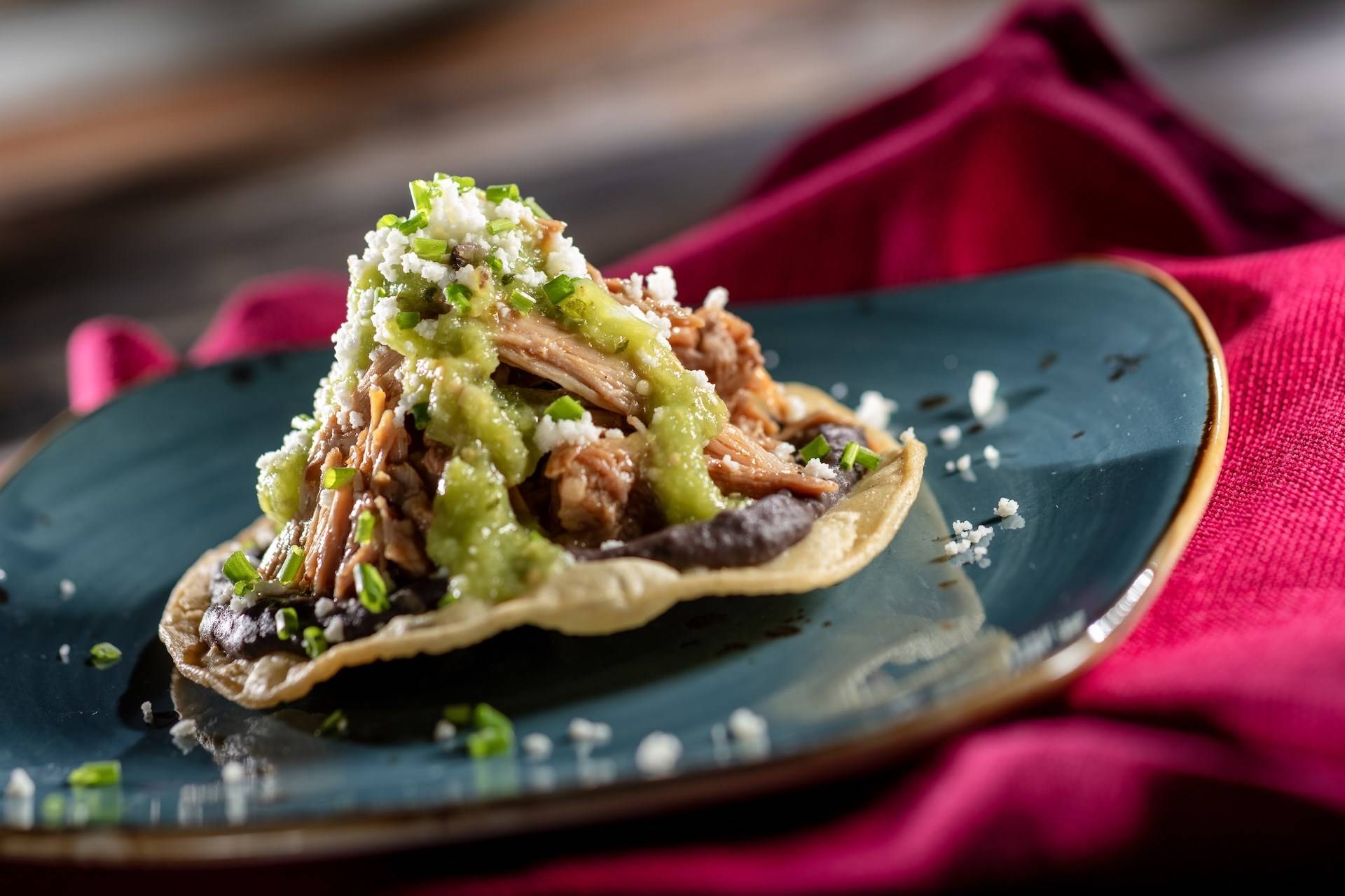Tostada De Osso Buco Pork