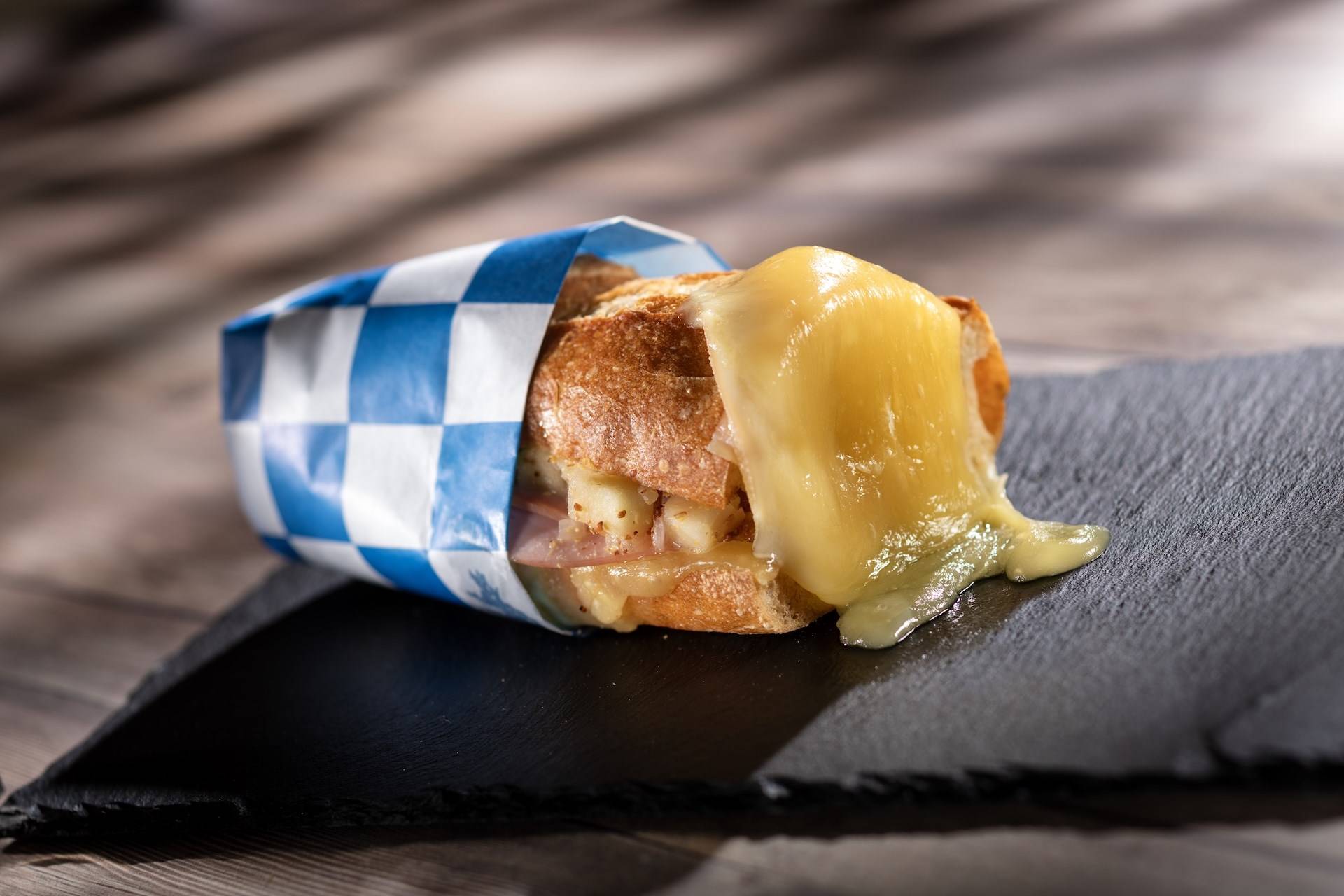 Warm Raclette Swiss Cheese