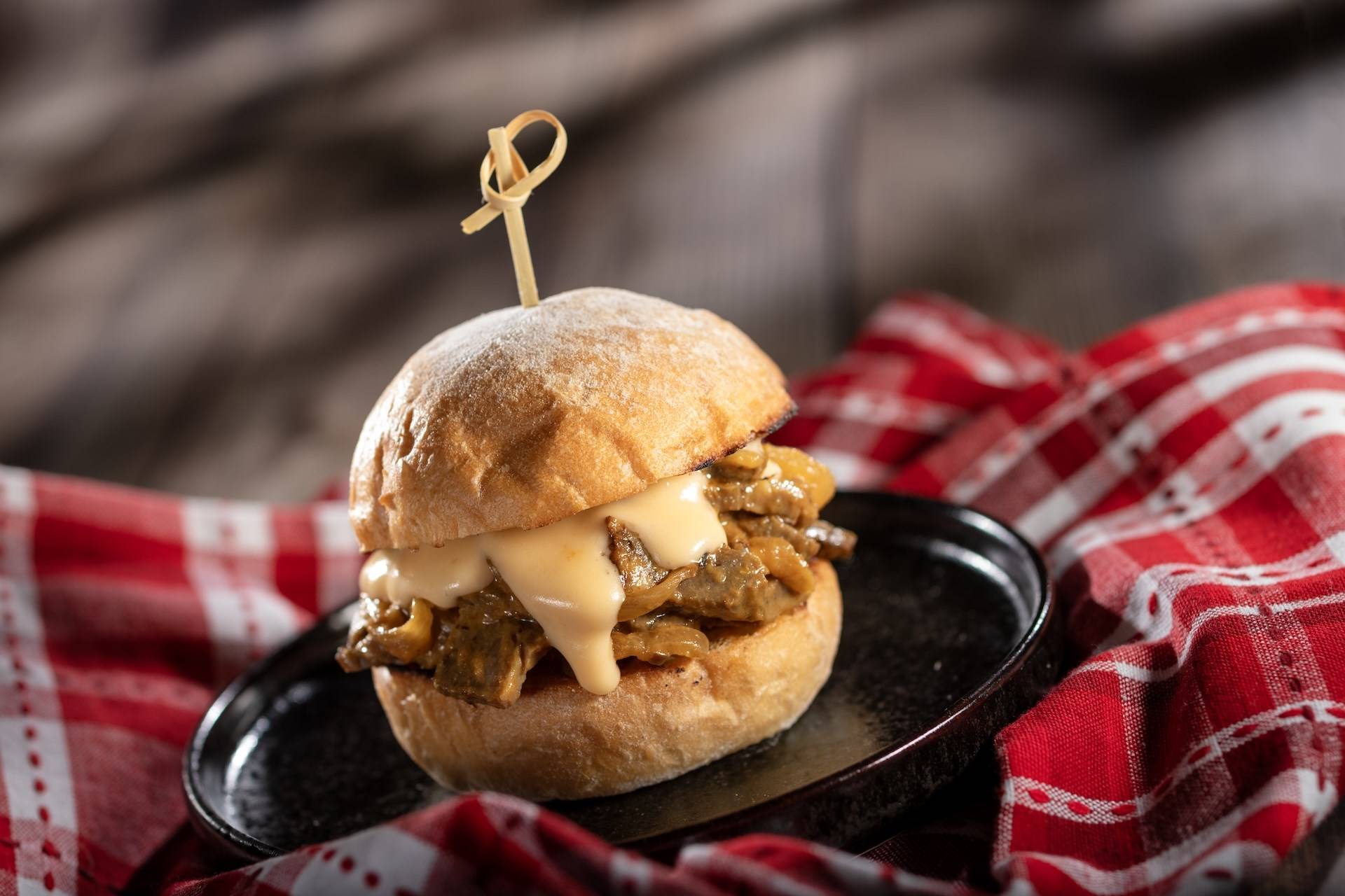 Smoked Brisket and Cheddar Melt
