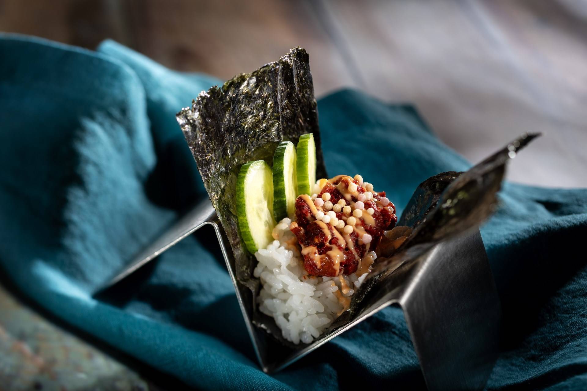 Spicy Temaki Hand Roll Temaki Hand Roll