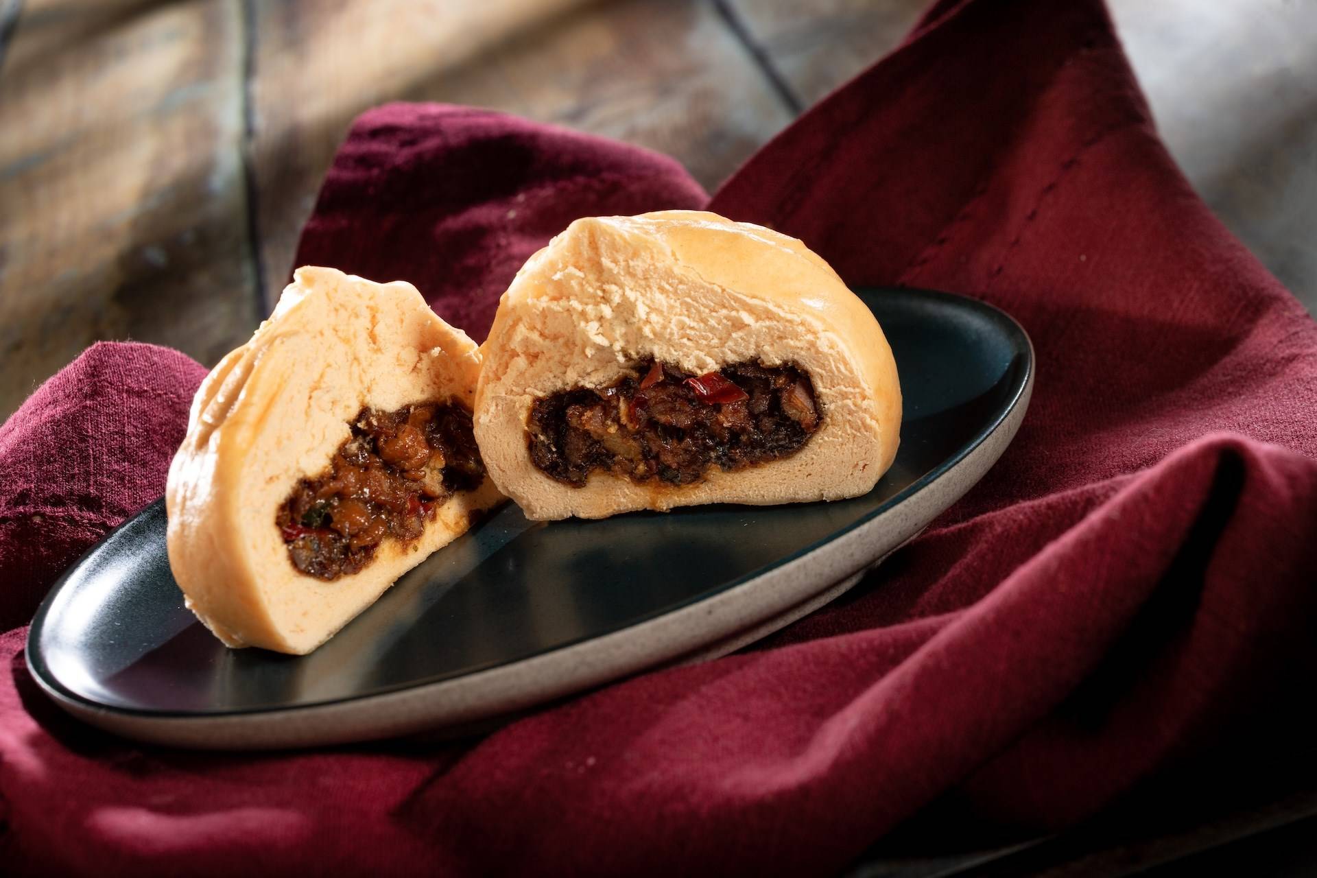 Teriyaki Chicken Bun Steamed Bun