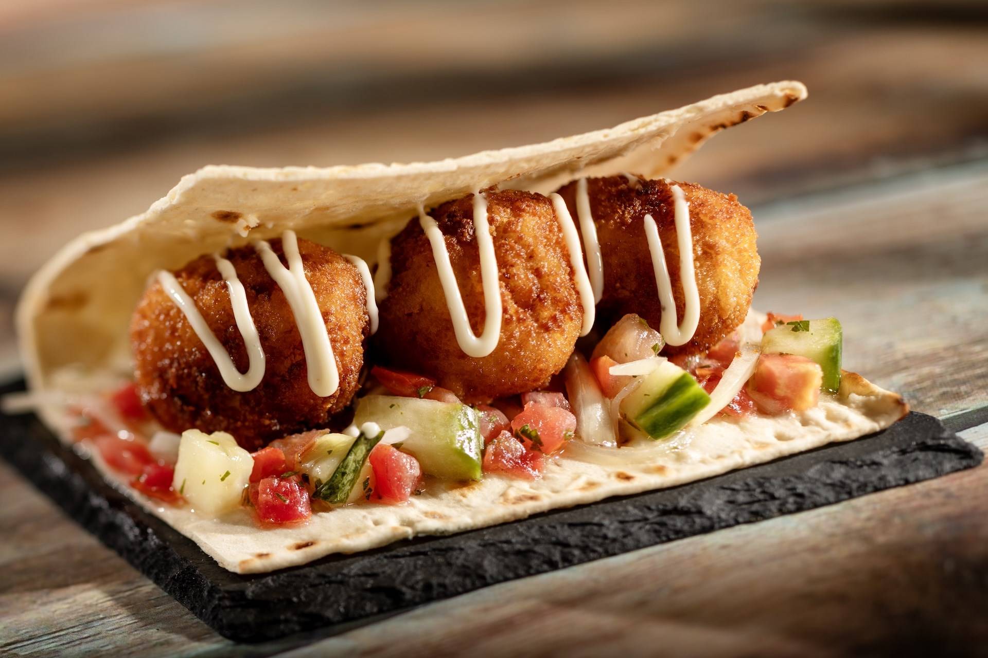 Plant Based Falafel Wrap