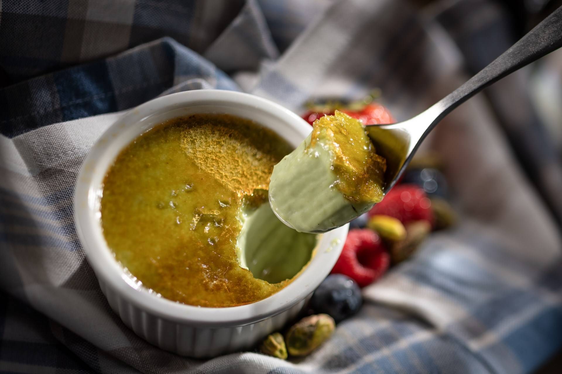 Creme Brulee Pistache 