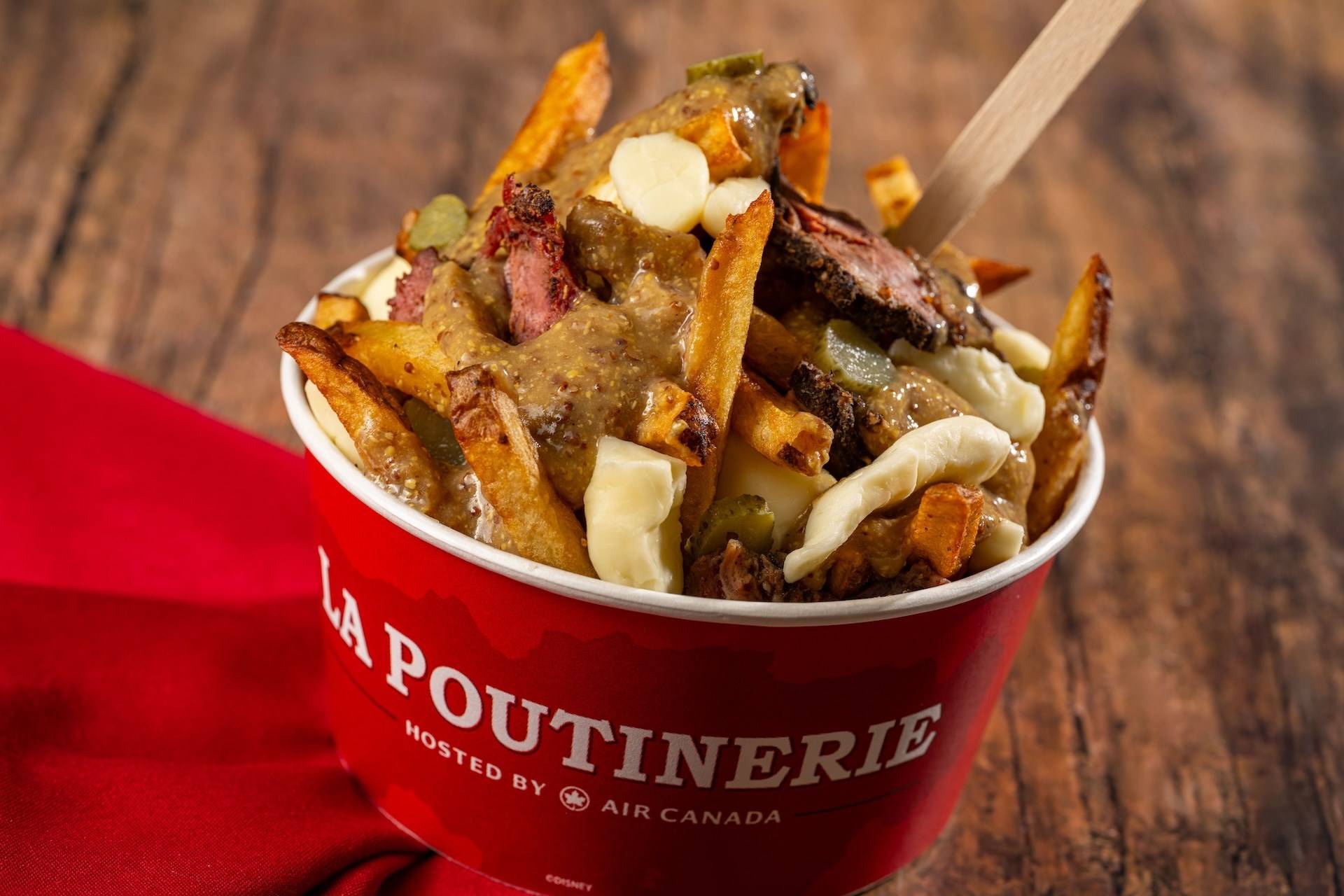 Seoul South Korea Bo Ssam Pork Poutine French Fries Cheese Curds Bo Ssam Pork Go