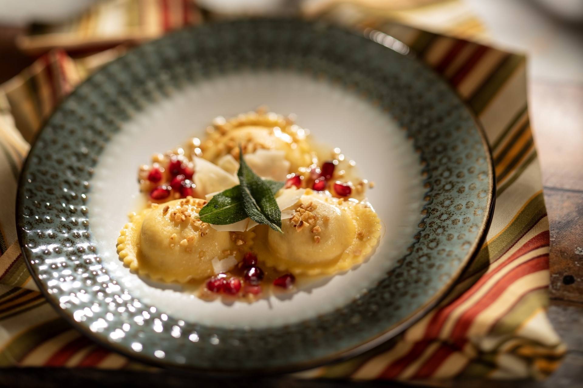 Pumpkin Mascarpone Ravioli