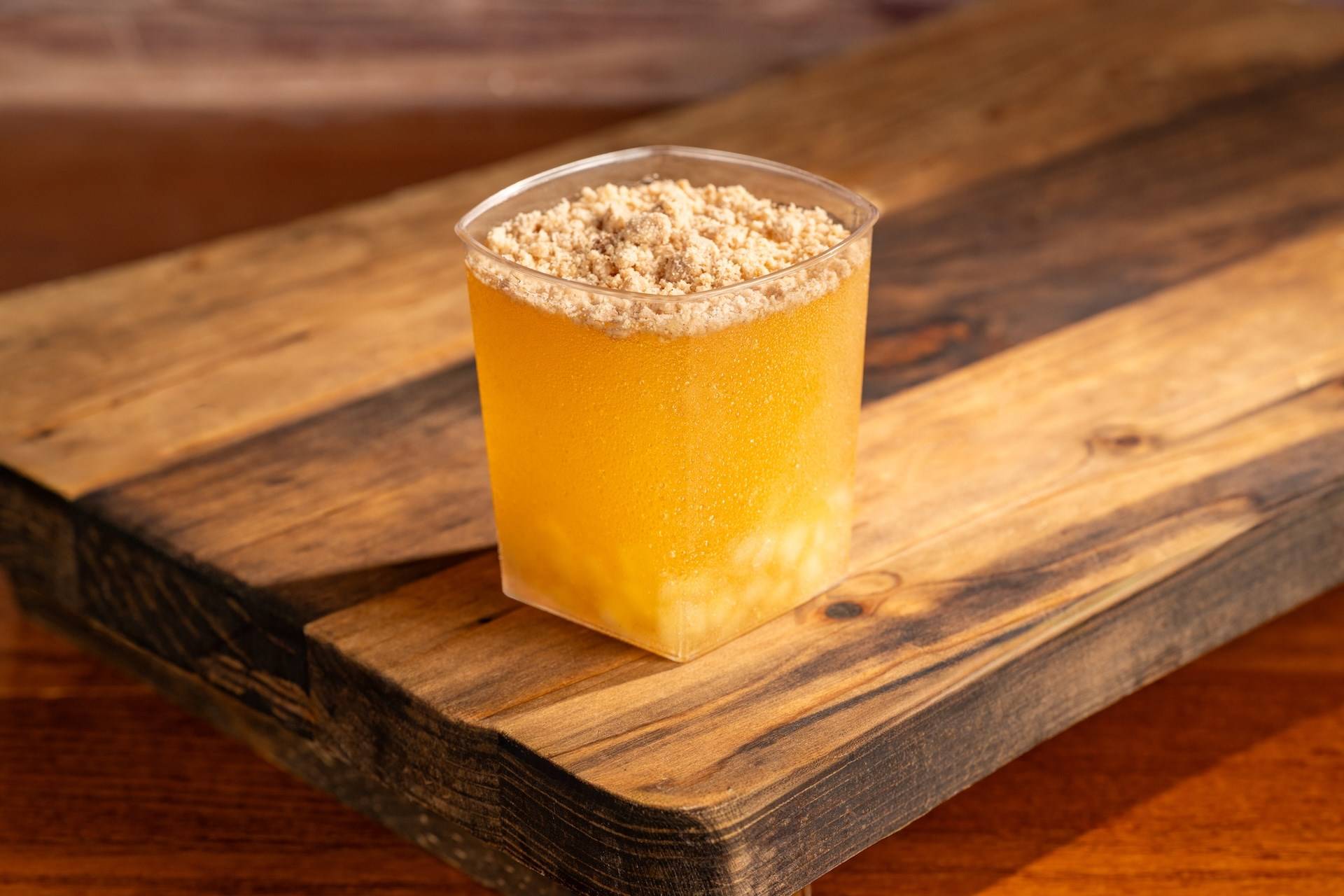 Frozen Szarlotka Apple Pie Filling Apple Cinnamon Cider and Zubrowka Bison Grass