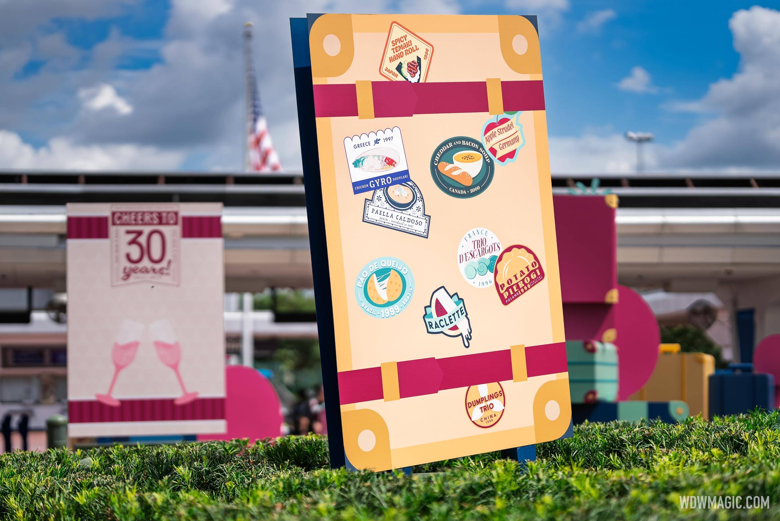 EPCOT Food & Wine Festival 2026: Entrance Plaza and World Showcase Plaza Opening Decor - photo 10 of 18