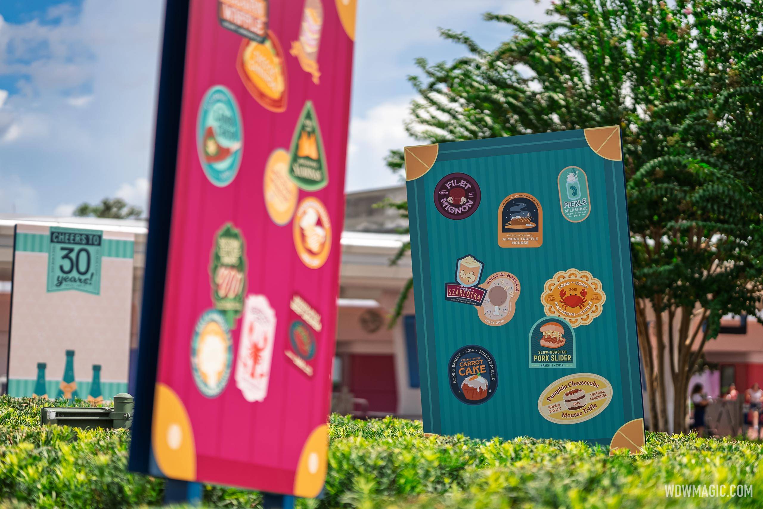 EPCOT Food & Wine Festival 2026: Entrance Plaza and World Showcase Plaza Opening Decor - photo 12 of 18