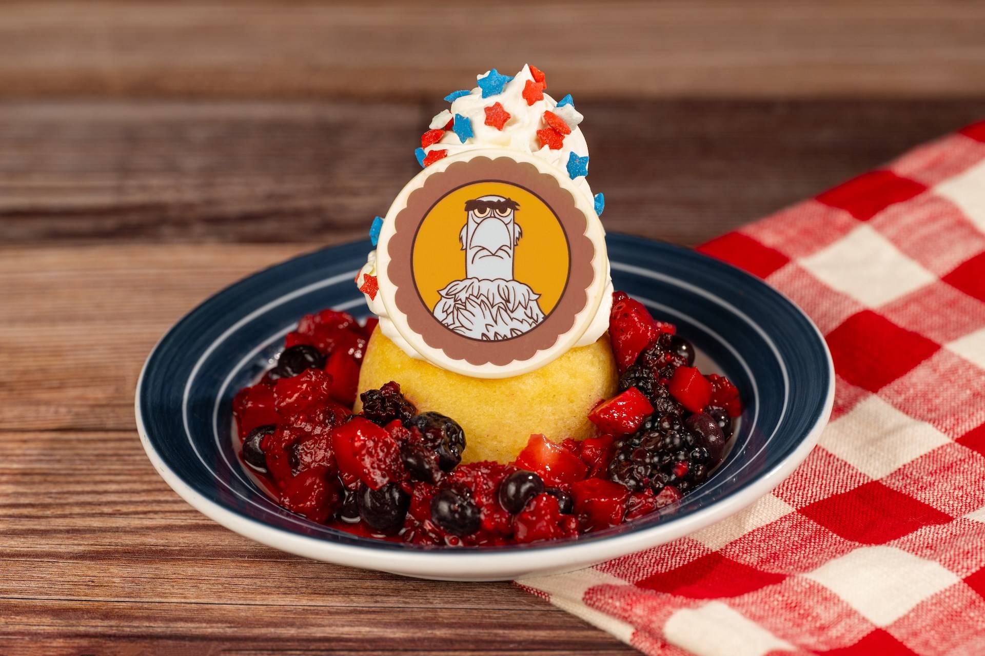 Sam Eagle Star Spangled Shortcake