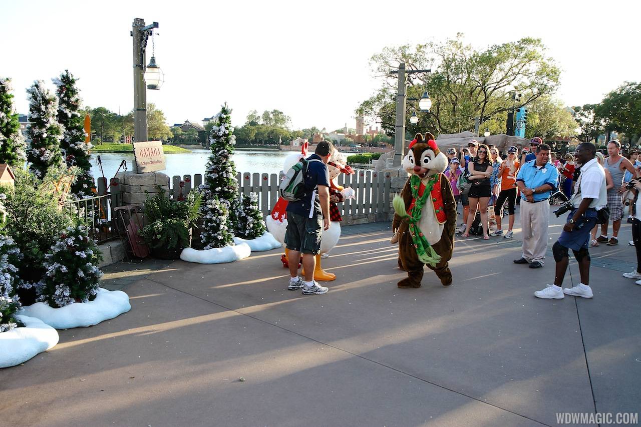 Limited Time Magic - Winter Wonderland character meet and greet at Epcot's Canada Pavilion