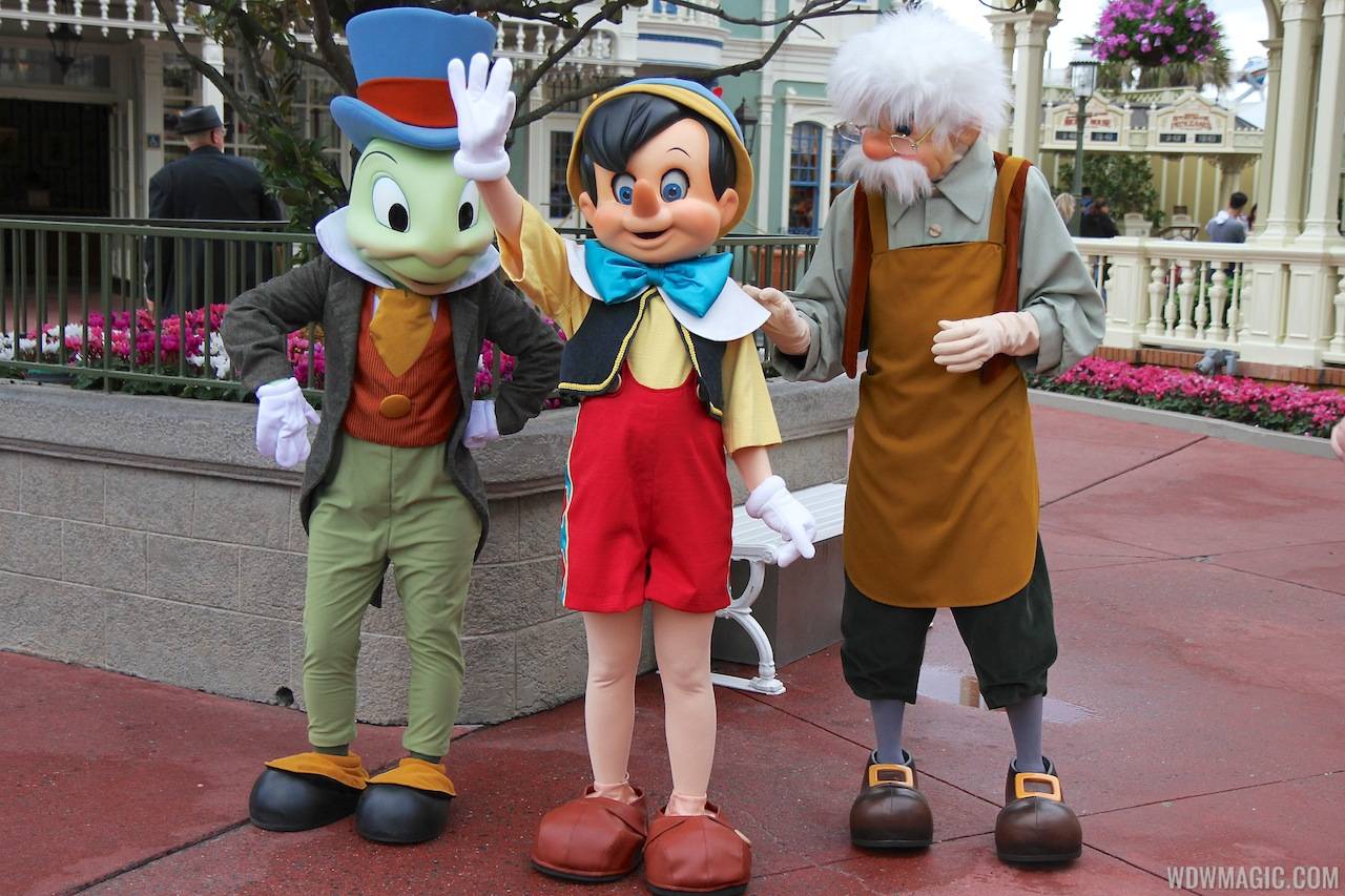 Limited Time Magic - Long-lost Disney friends - Jiminy Cricket, Pinocchio, Geppetto