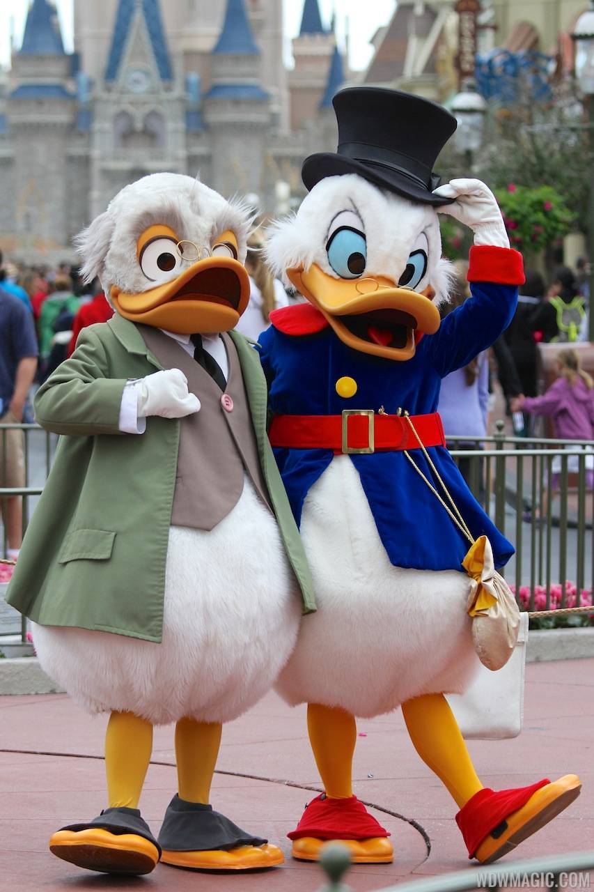 Limited Time Magic - Long-lost Disney friends - Ludwig Von Drake and Scrooge McDuck