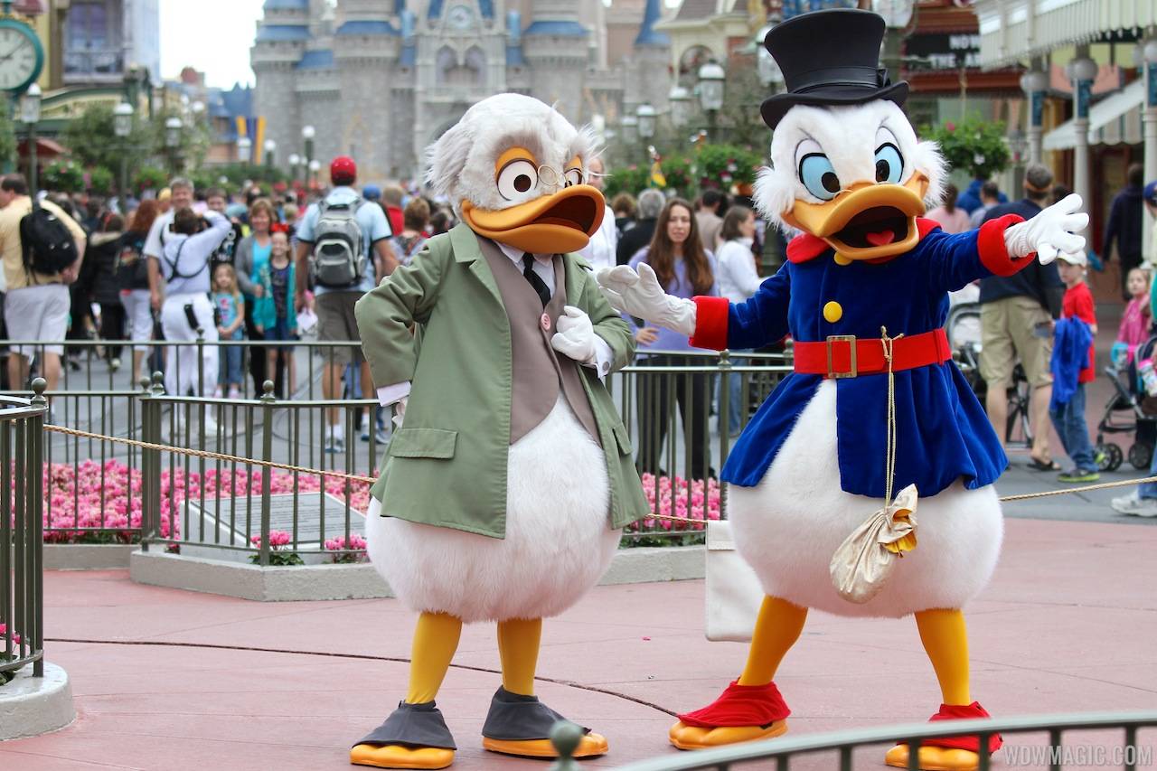 Limited Time Magic - Long-lost Disney friends - Ludwig Von Drake and Scrooge McDuck