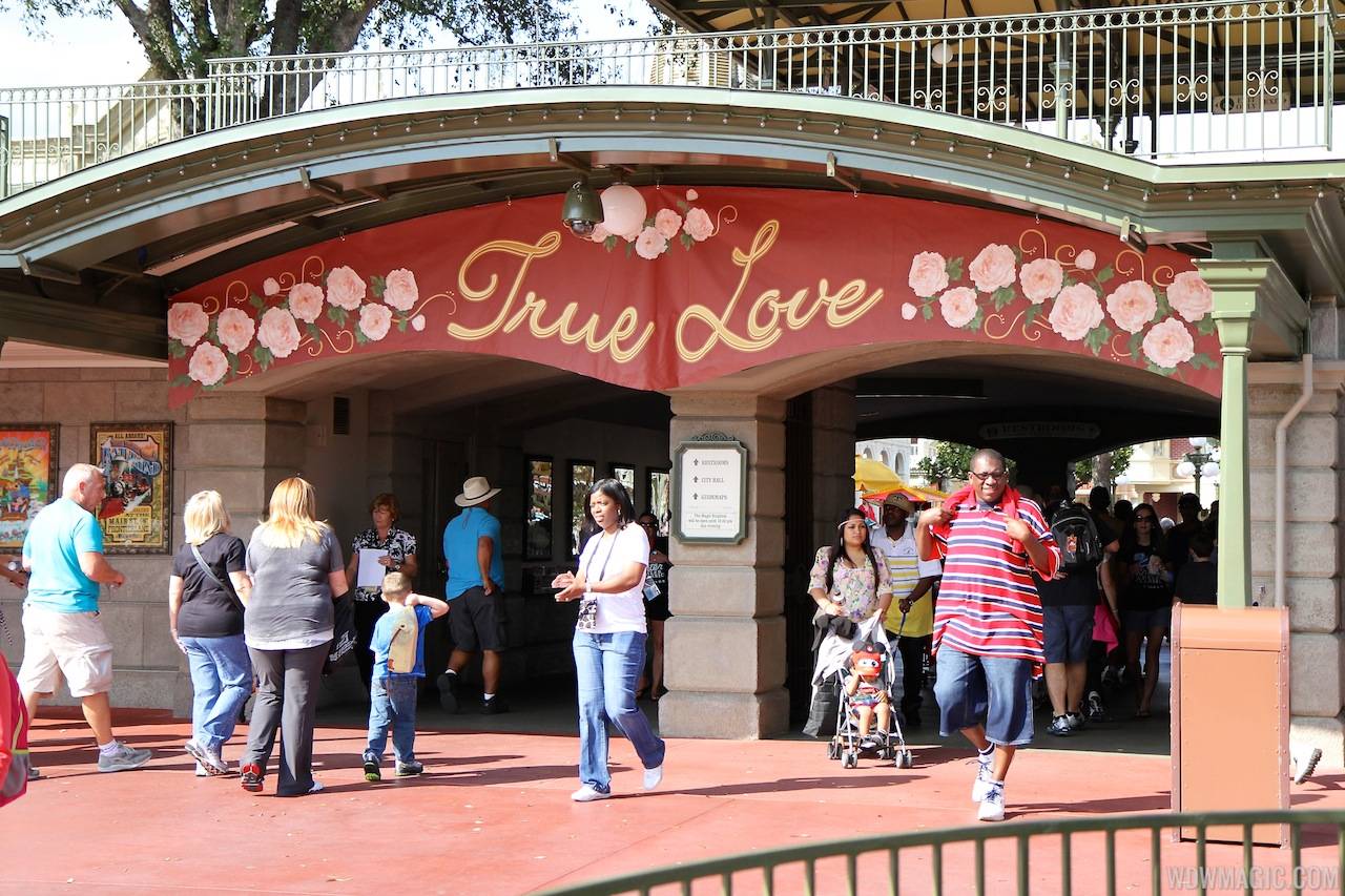Limited Time Magic True Love week - Main Entrance banner
