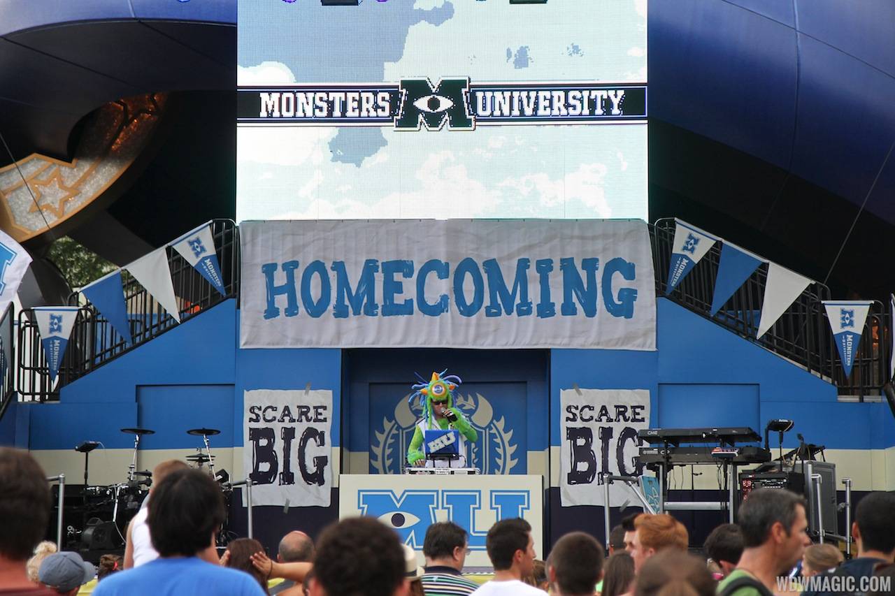 Monsters University Homecoming - DJ—"Monster of Scaremonies"