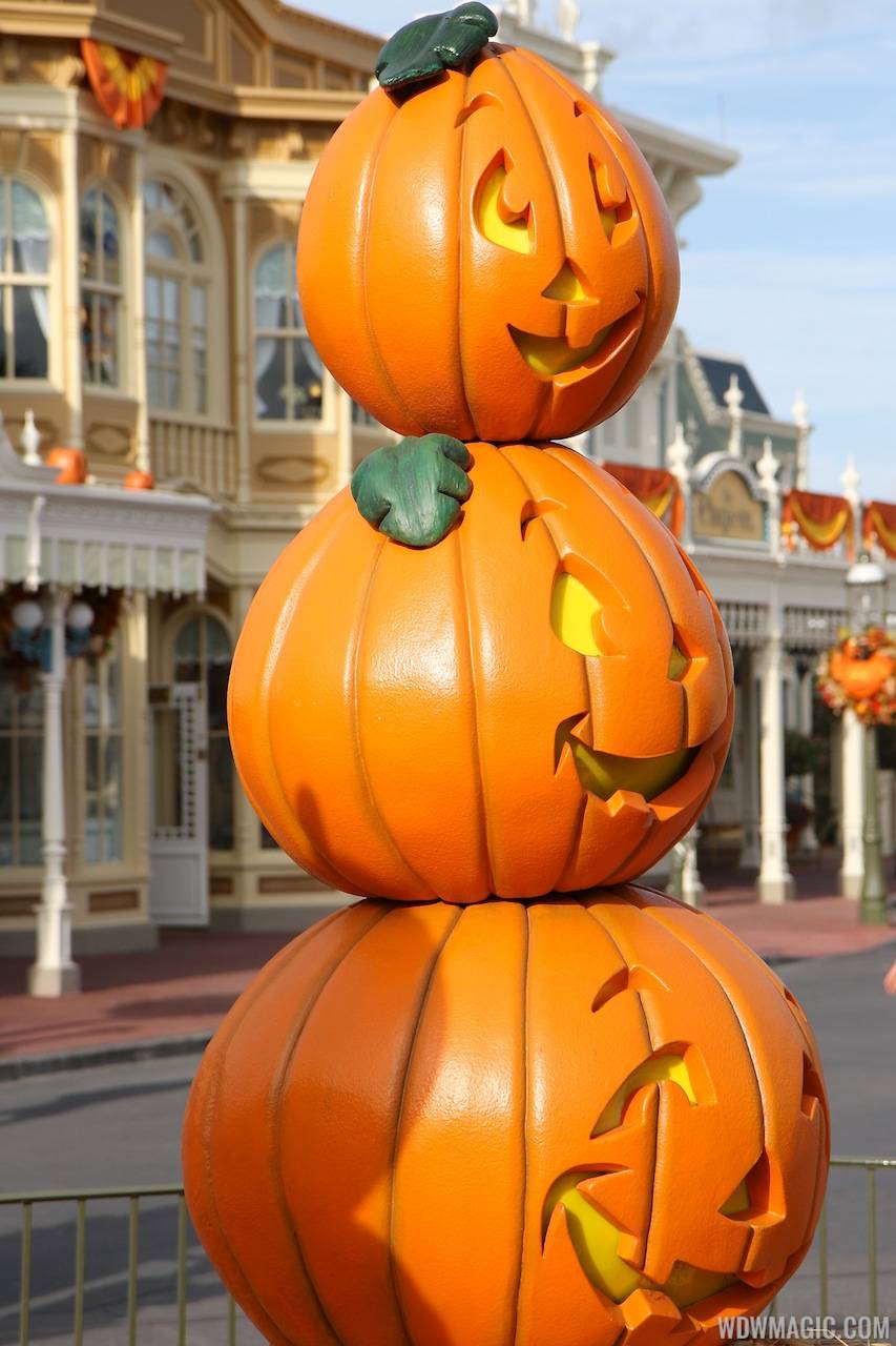 PHOTOS - Magic Kingdom gets decorated for Halloween
