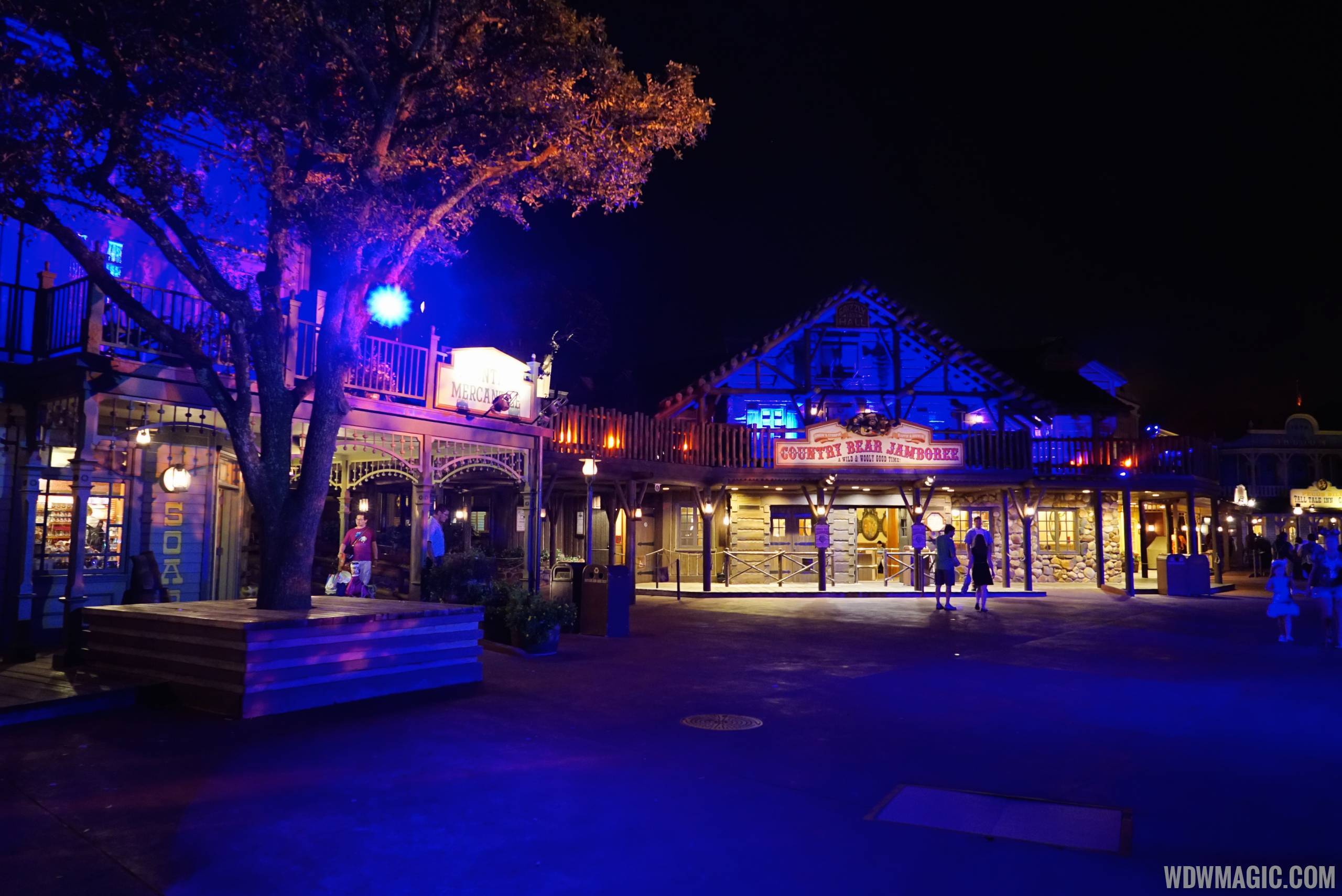 Frontierland at Mickey's Not So Scary Halloween Party