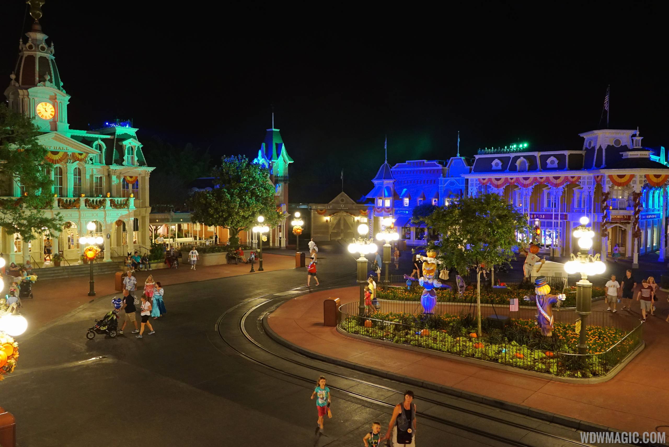 Main Street U.S.A. during Mickey's Not So Scary Halloween Party
