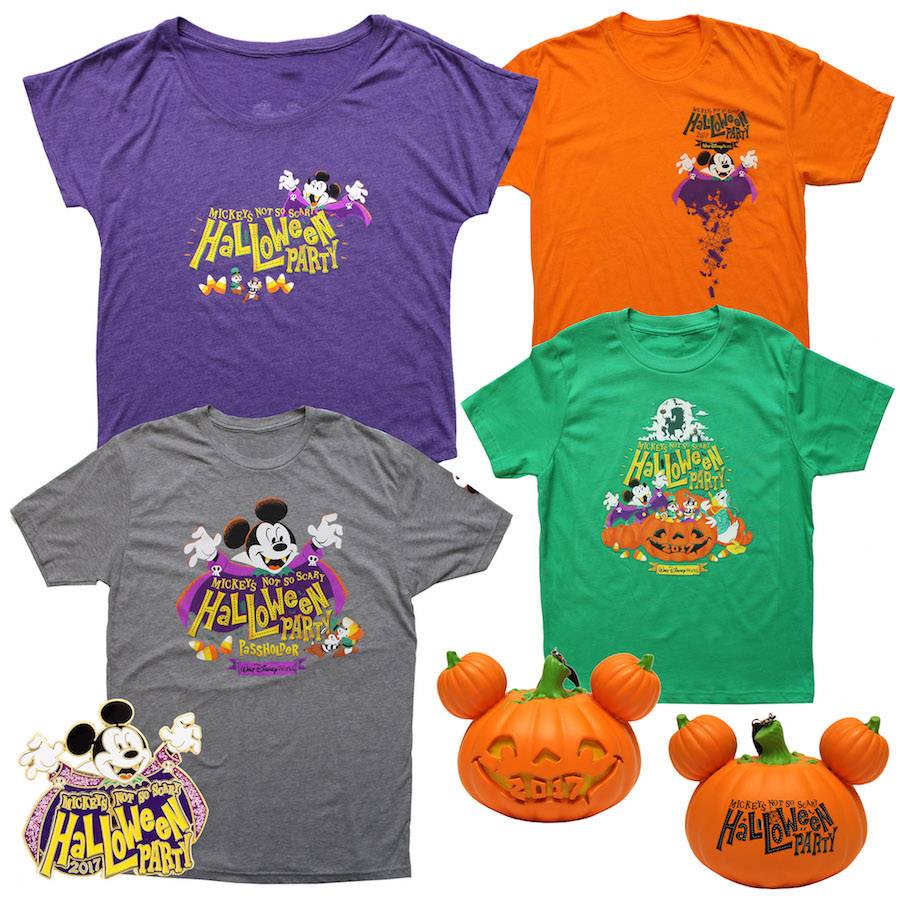 Mickey’s Not-So-Scary Halloween Party merchandise 2017