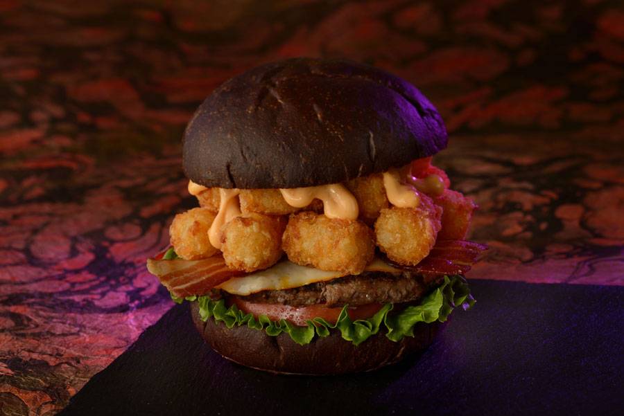 Muenster Smash Burger – Cosmic Ray’s Starlight Café (available on party nights only)