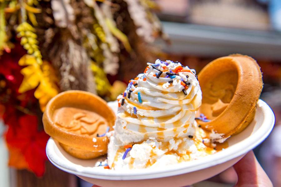Zero Waffle Sundae – Sleepy Hollow (available on party nights only; available daily starting October 1)