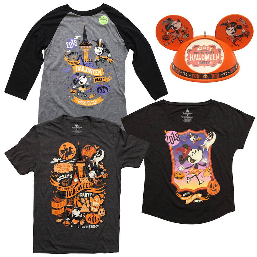 Mickey’s Not-So-Scary Halloween Party merchandise 2018