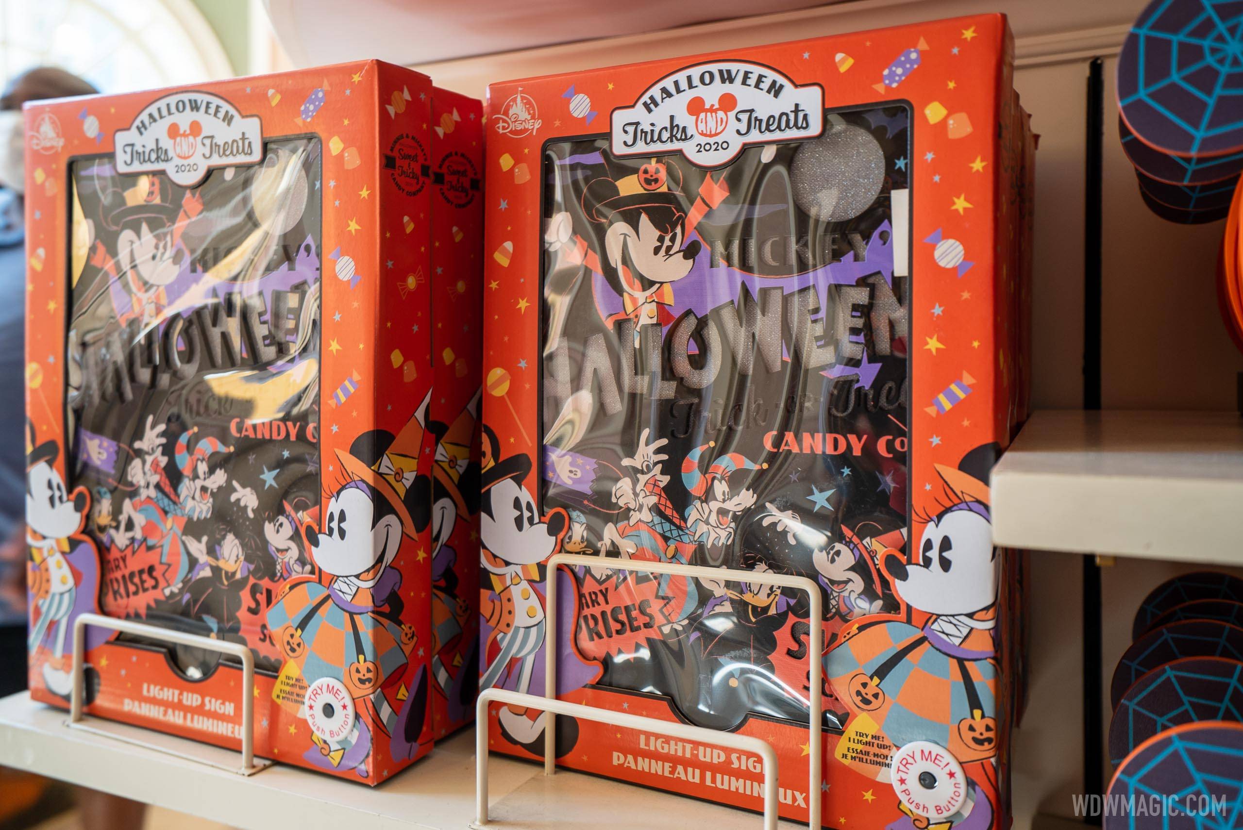 2020 Walt Disney World Halloween merchandise