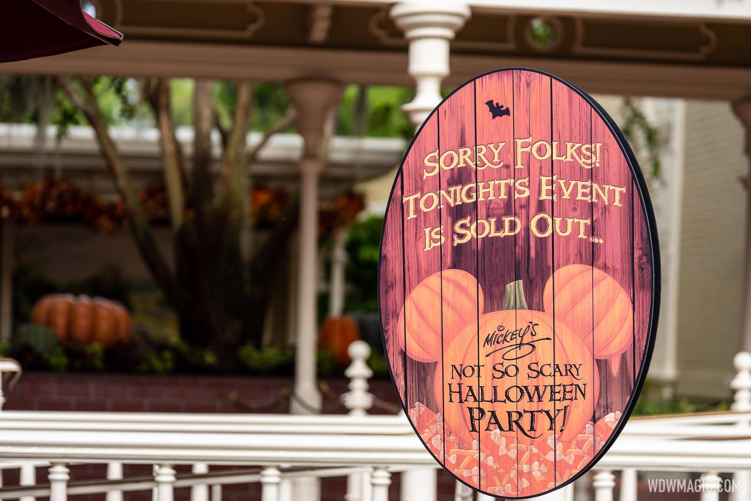 Only a handful of dates remain available for Walt Disney World's 2022 Mickey's Not-So-Scary Halloween Party