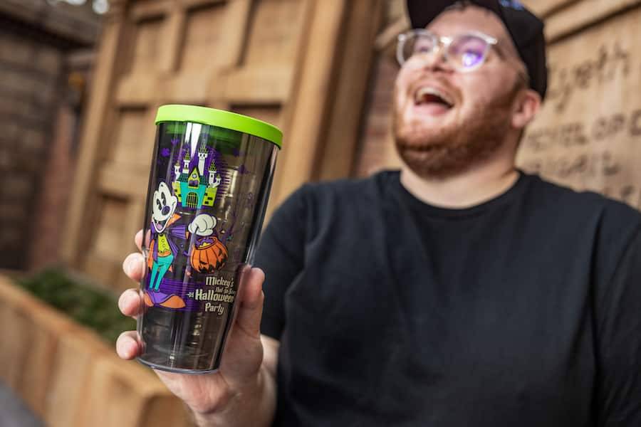 Disney Tumbler with Straw - Mickey's Not So Scary Halloween Party