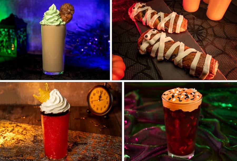 Mickey's Not-So-Scary Halloween Party 2023 food and drink