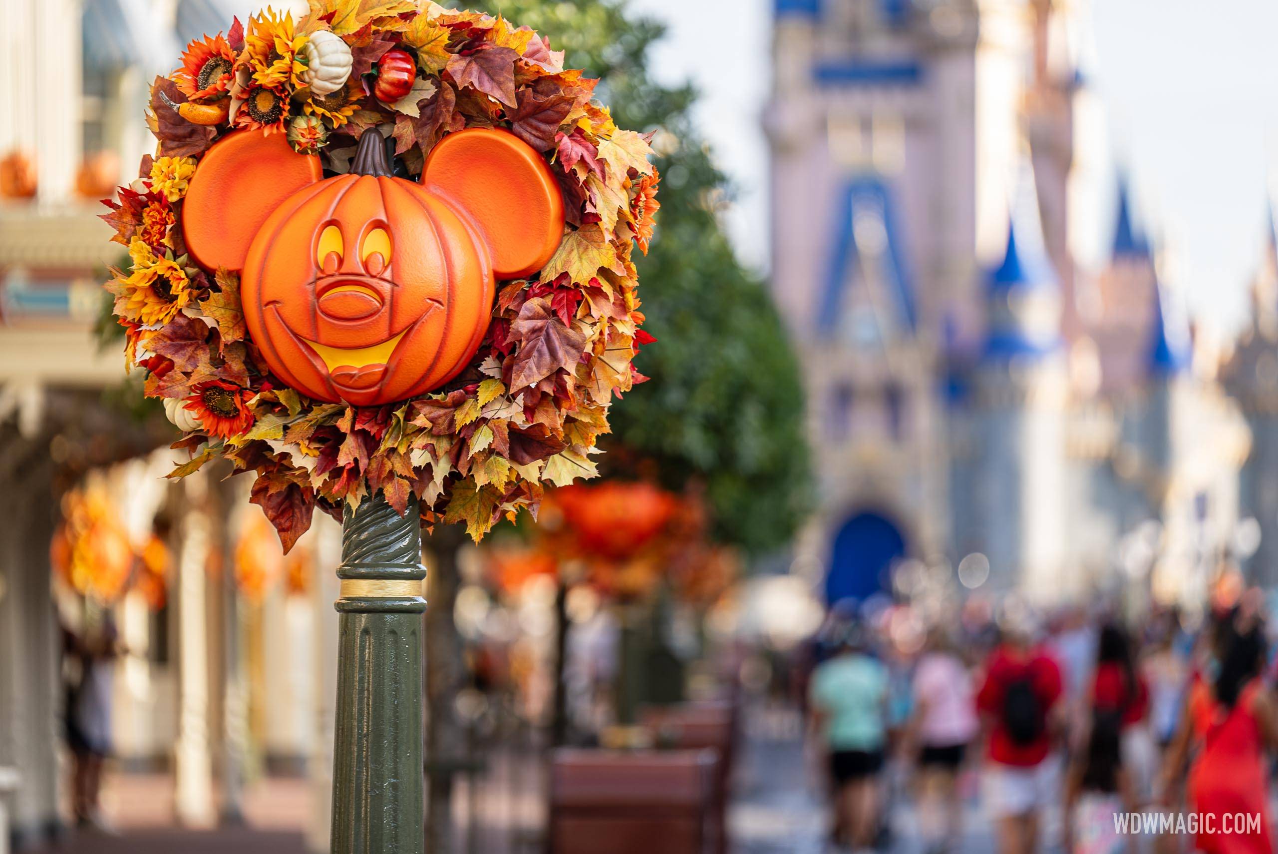 Magic Kingdom fall Halloween decorations 2024 - Photo 4 of 22