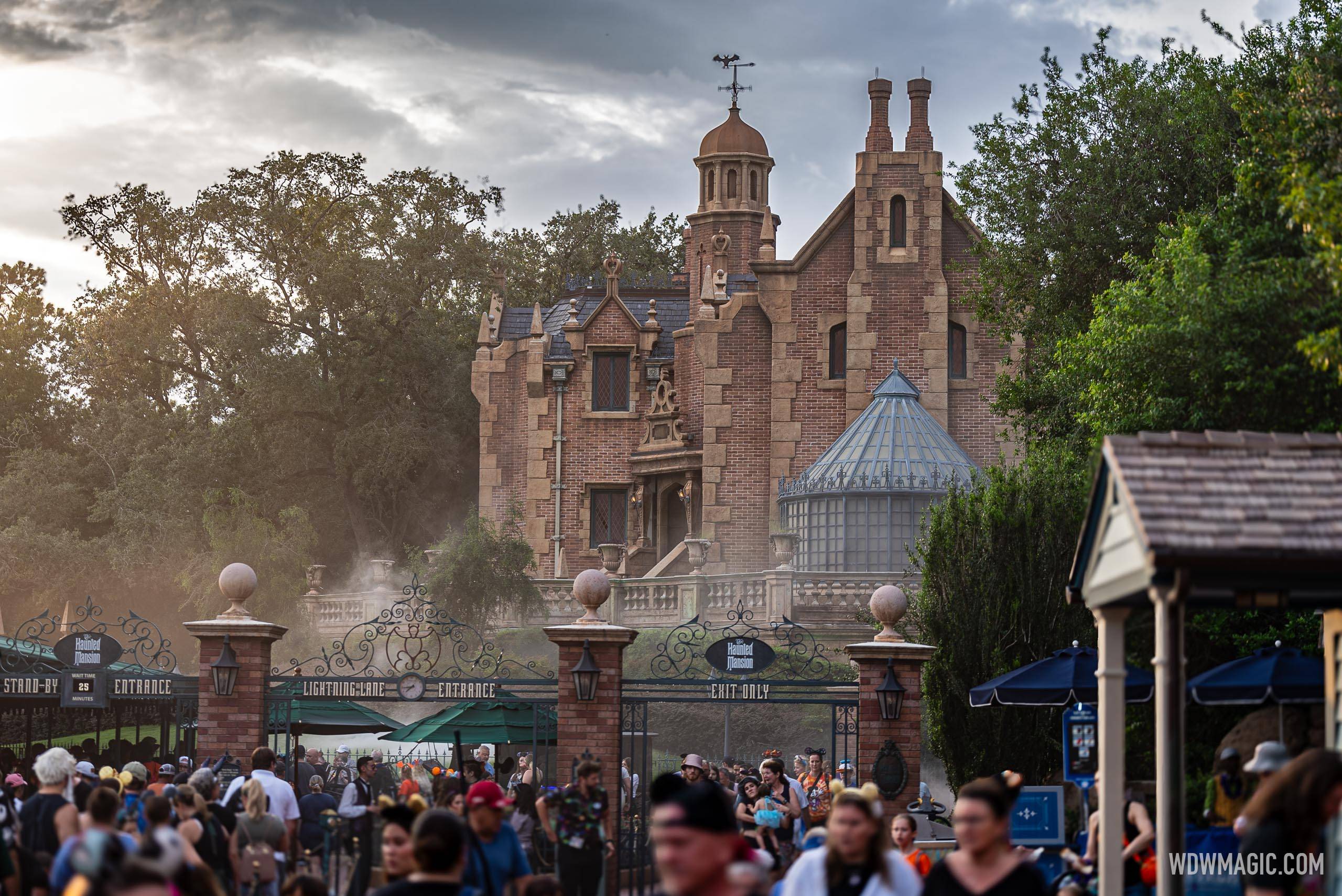 Haunted Mansion at Mickey's Not-So-Scary Halloween Party