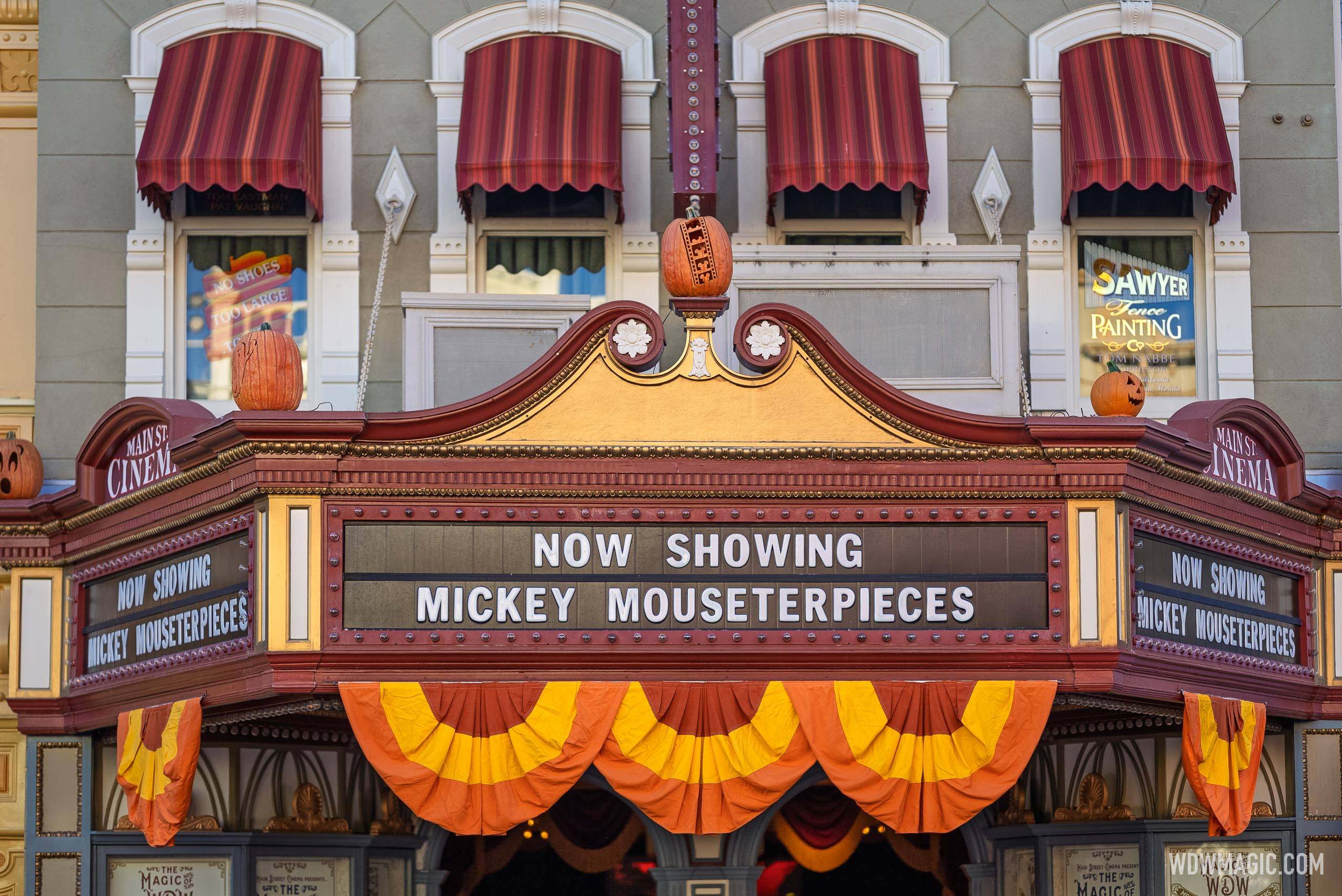 2025 Magic Kingdom Fall Halloween Decor Installation