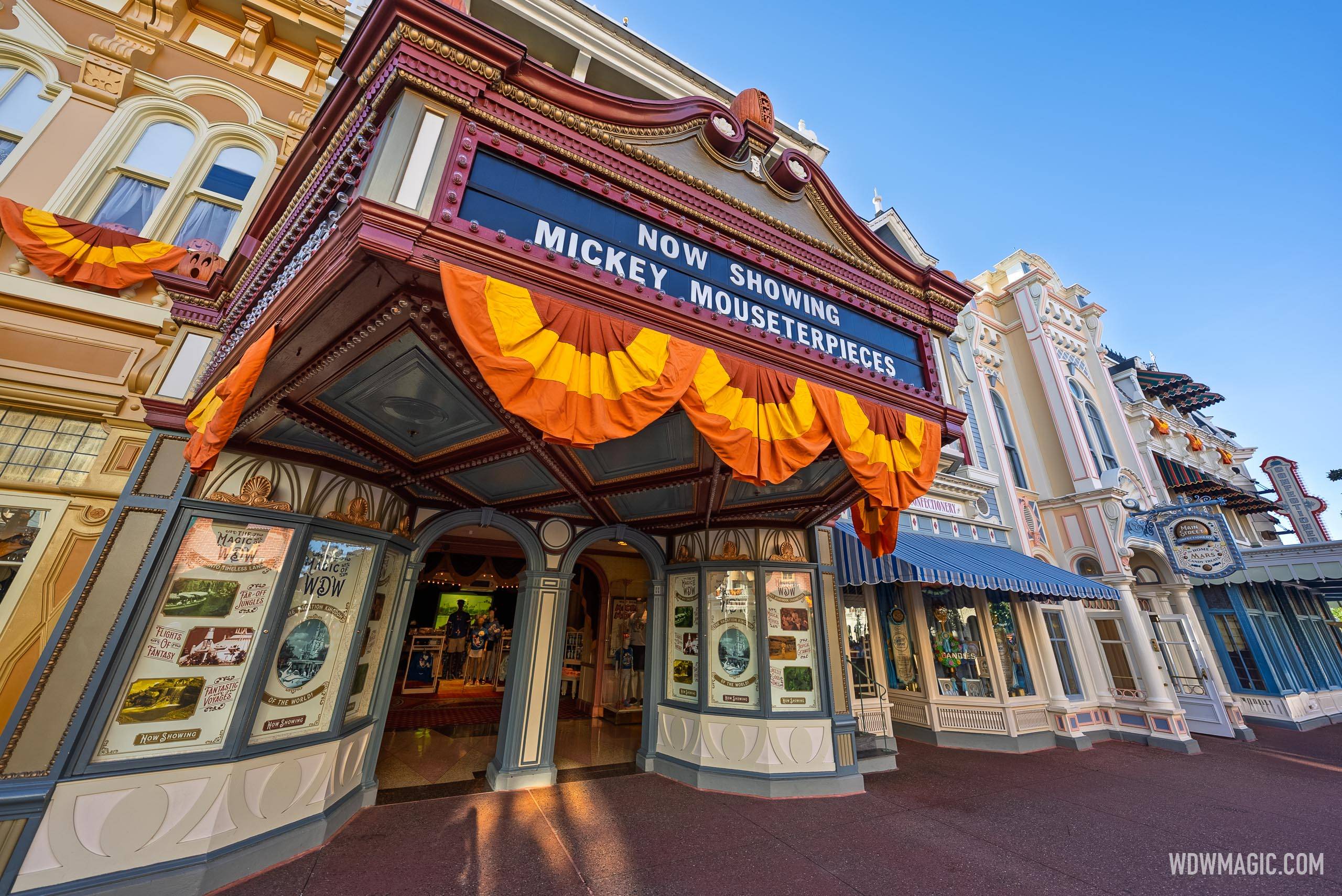 2025 Magic Kingdom Fall Halloween Decor Installation
