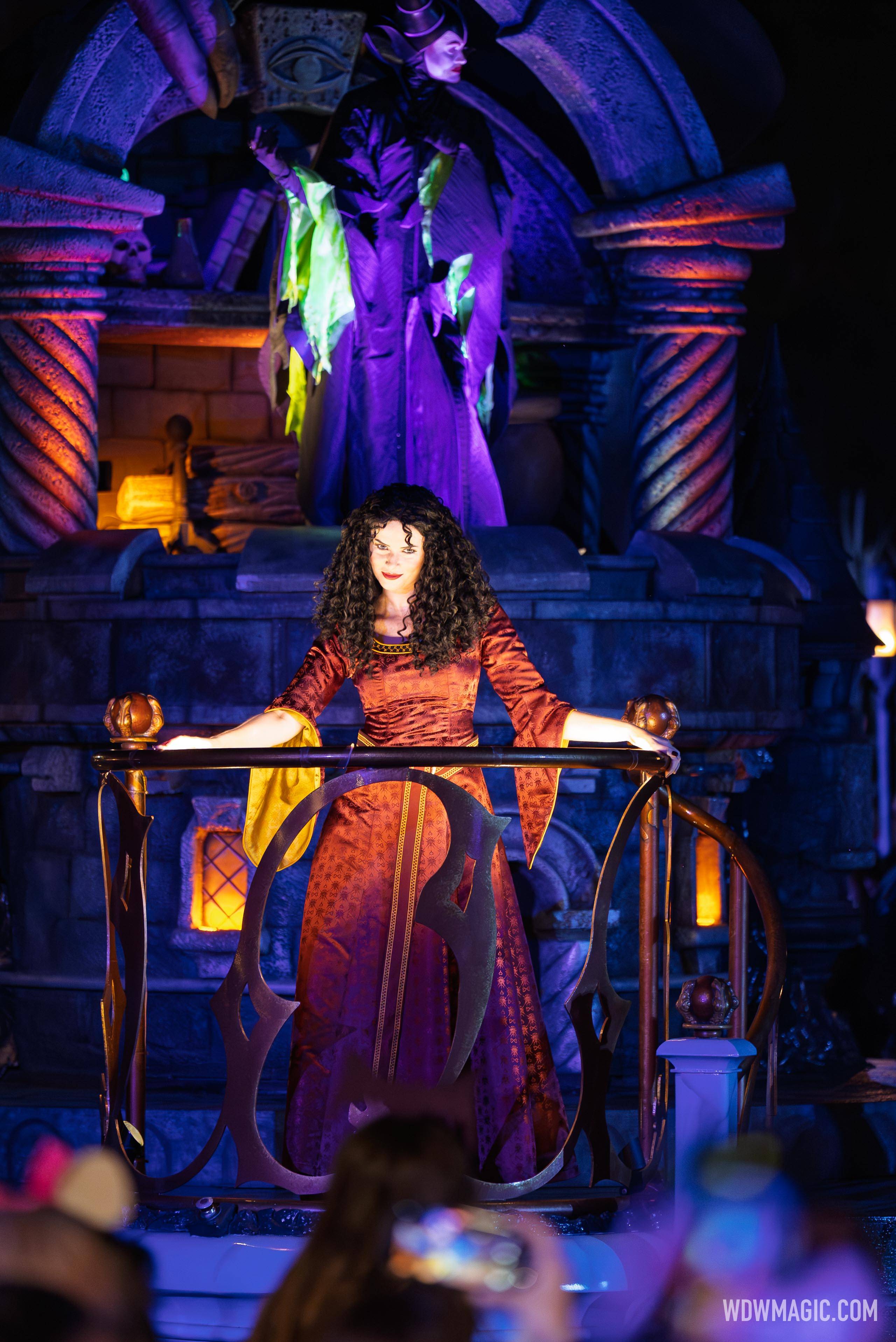 Tangled Villain Mother Gothel Appears for the First Time at Magic Kingdom
