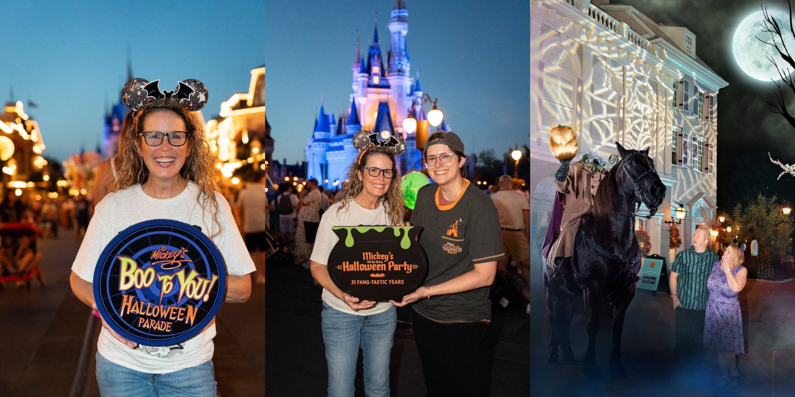 Mickey’s Boo-To-You Halloween Parade prop, 31 Fang-tastic Years prop, Headless Horseman