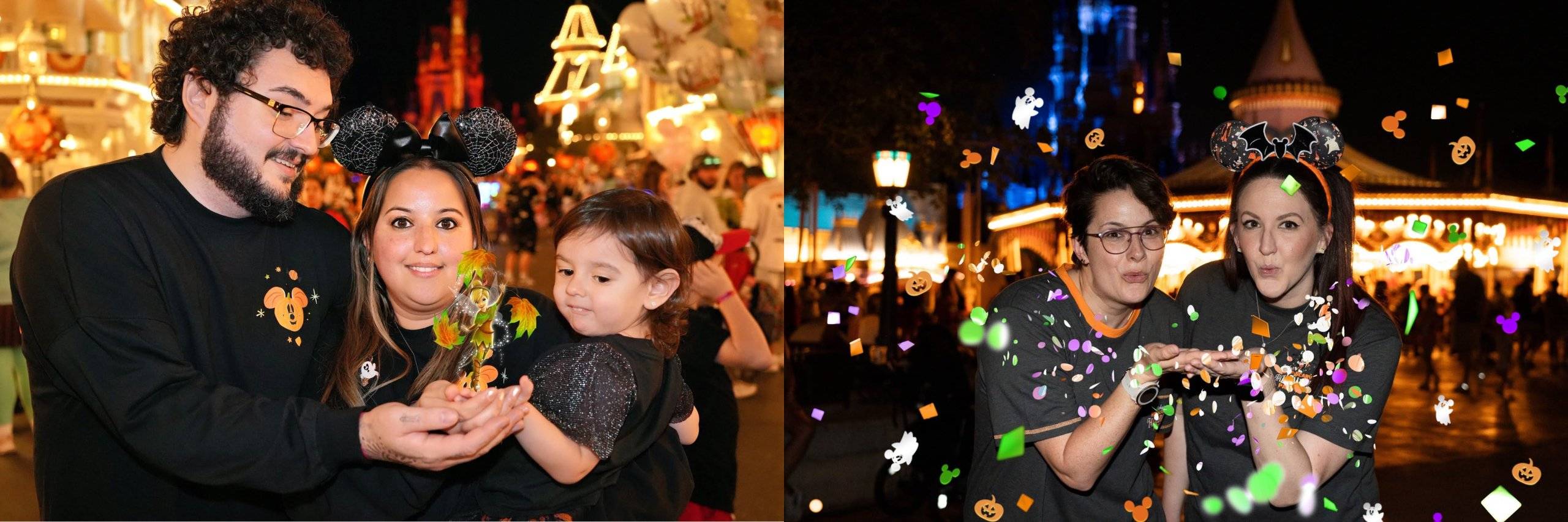 Autumn Tinker Bell and Halloween Confetti