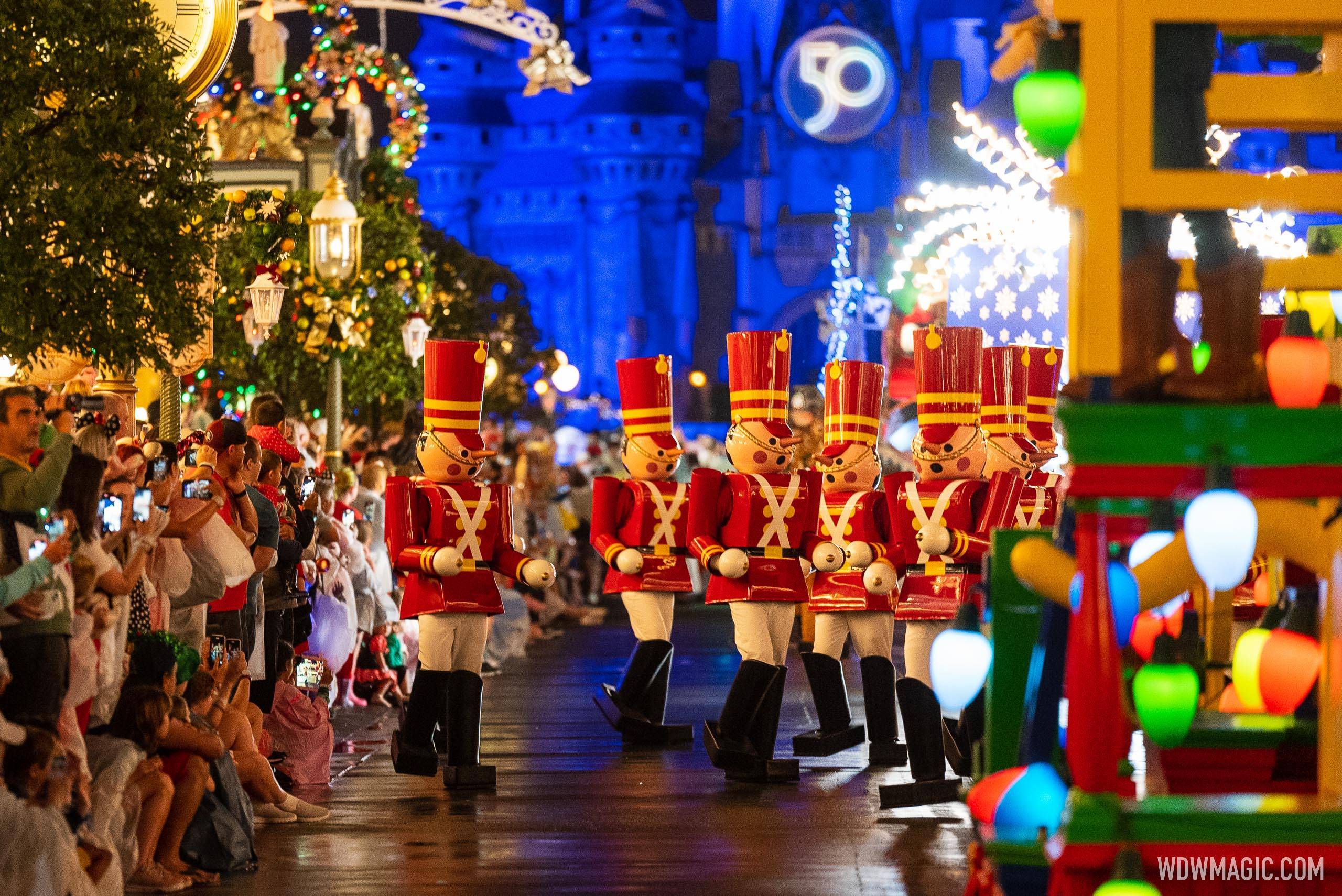 Disney is offering 1-Day Tickets or party exchange for guests at last night's rained out Very Merry Christmas Party