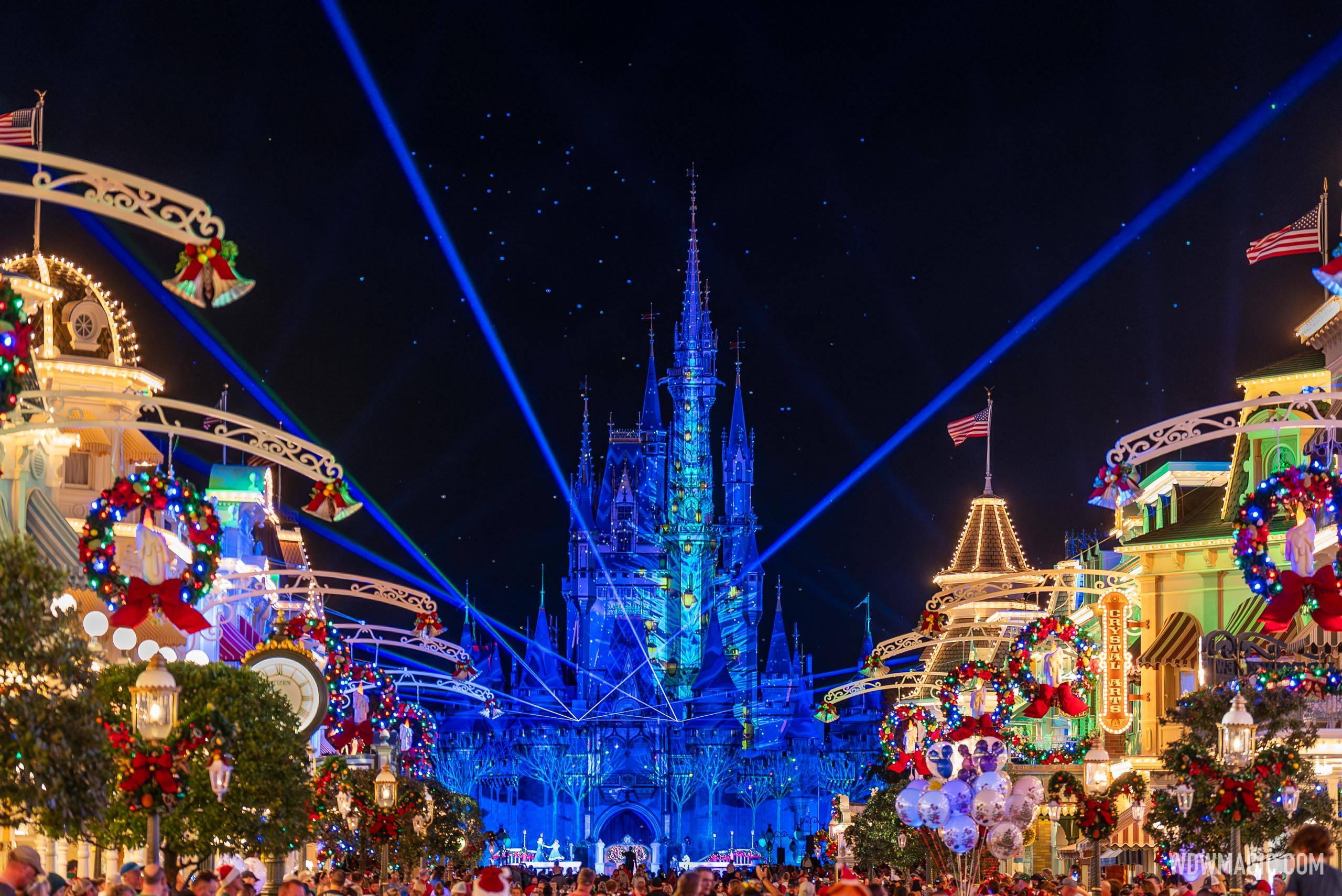 Christmas Day and New Year's Eve are two of the busiest days of the year at Walt Disney World