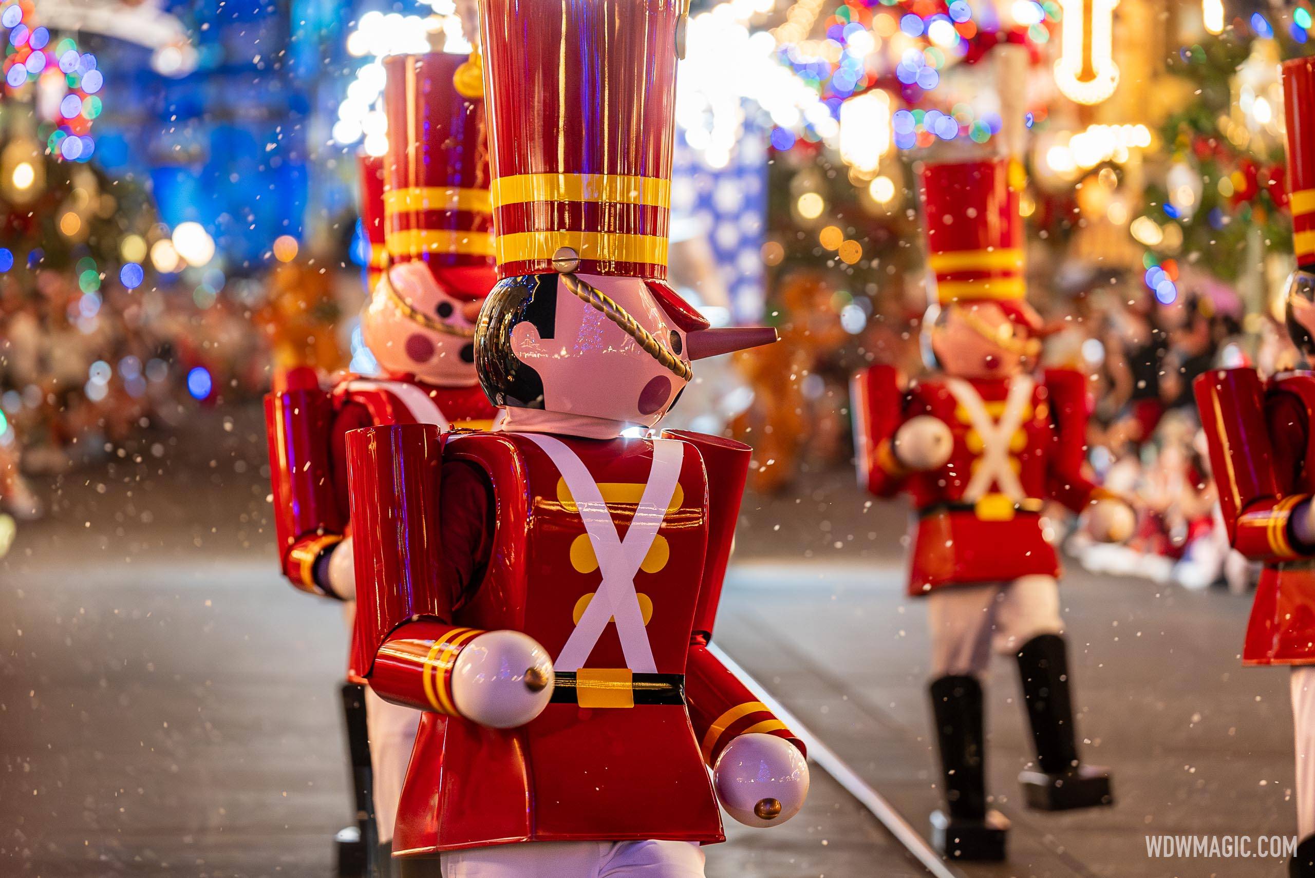 Toy Soliders at Mickey's Once Upon A Christmastime Parade