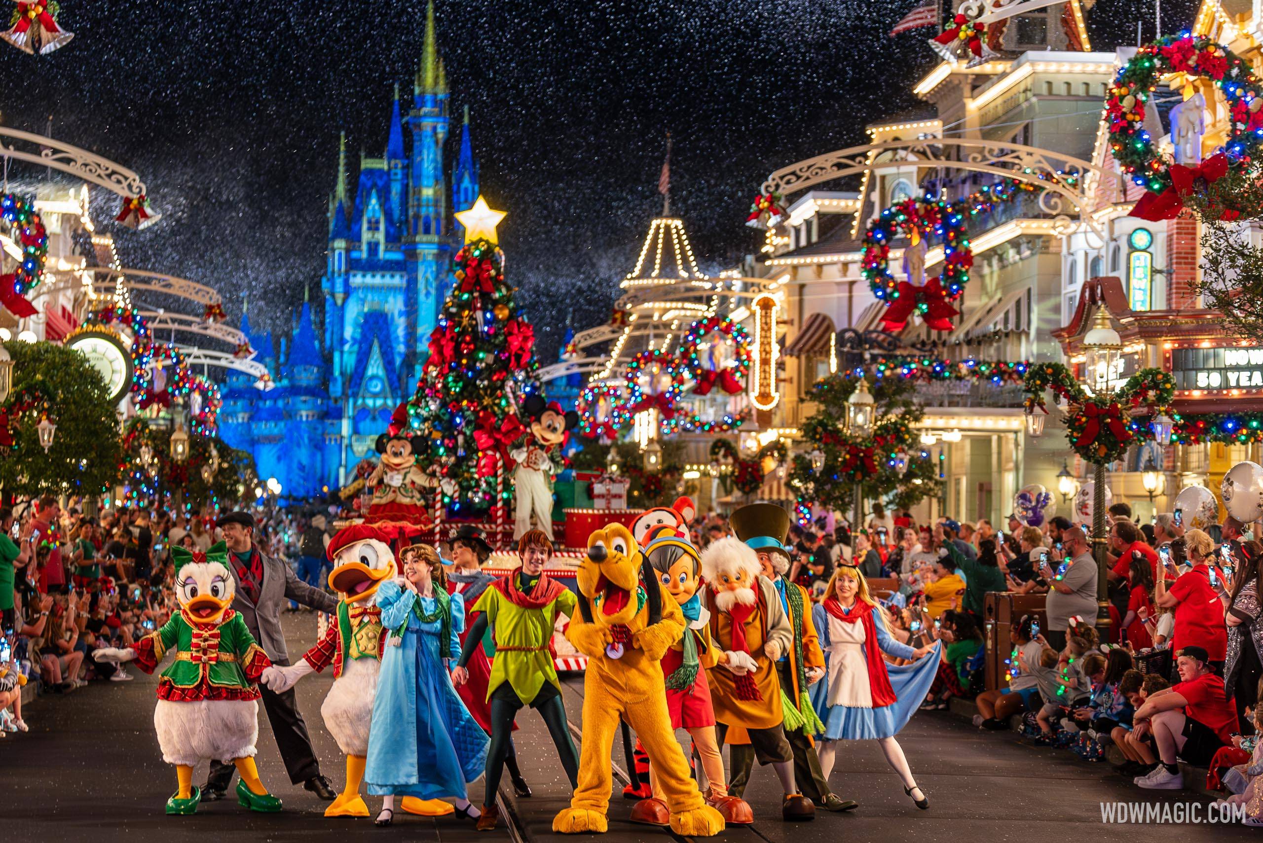 Mickey's Once Upon A Christmastime Parade in Magic Kingdom