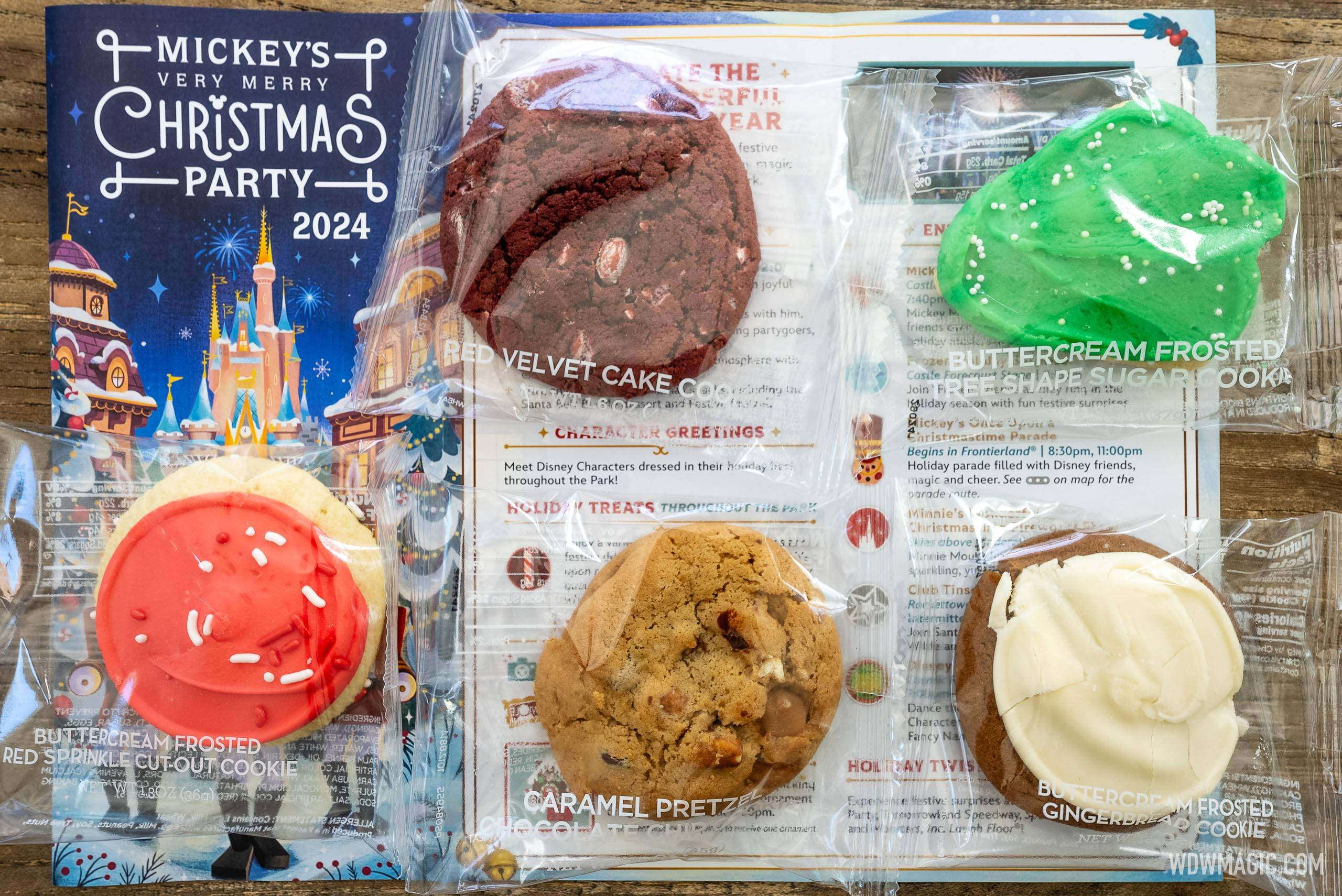 Where to Find Complimentary Cookies at Mickey's Very Merry Christmas Party 2024